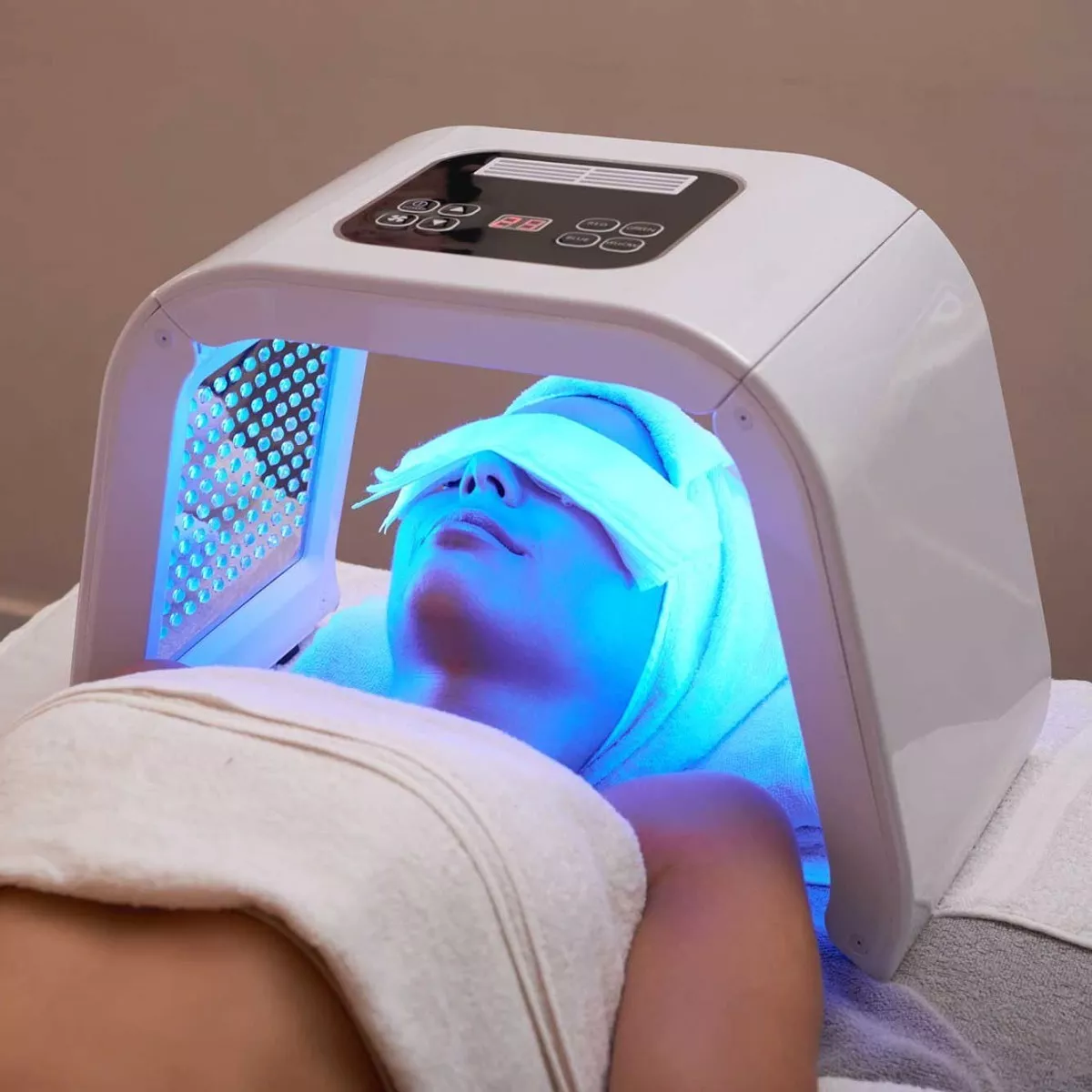 Foto 2 | Máquina Terapia Facial con Luz Led de 7 Colores Eo Safe Imports ESI-11717 Blanco