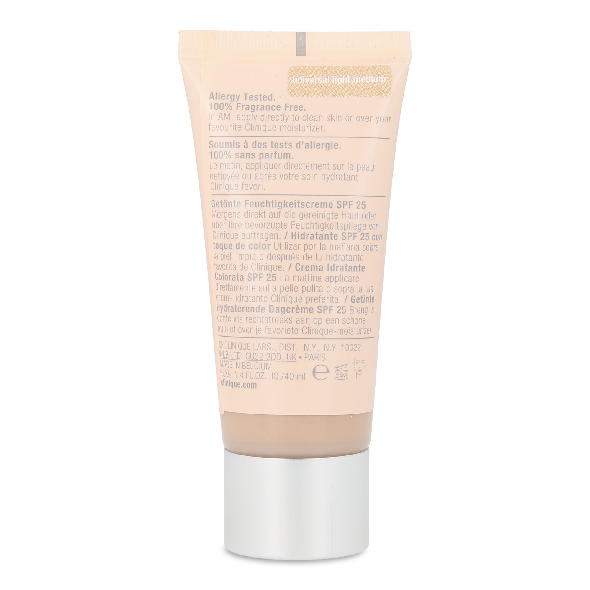 Foto 2 | Crema Facial Hidratante Con Un Toque De Color  Fps 25 40ml Medium