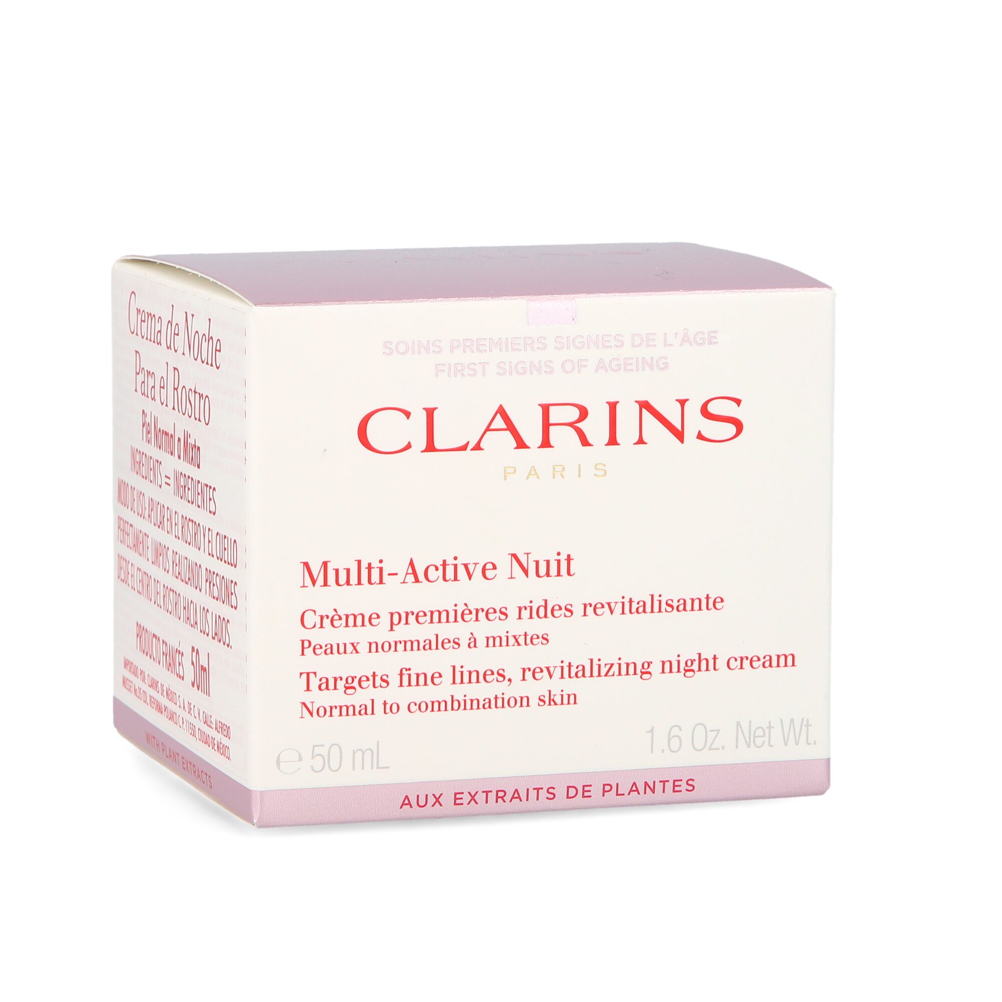 Foto 4 pulgar | Crema Revitalizante De Noche Clarins -multi-active Night