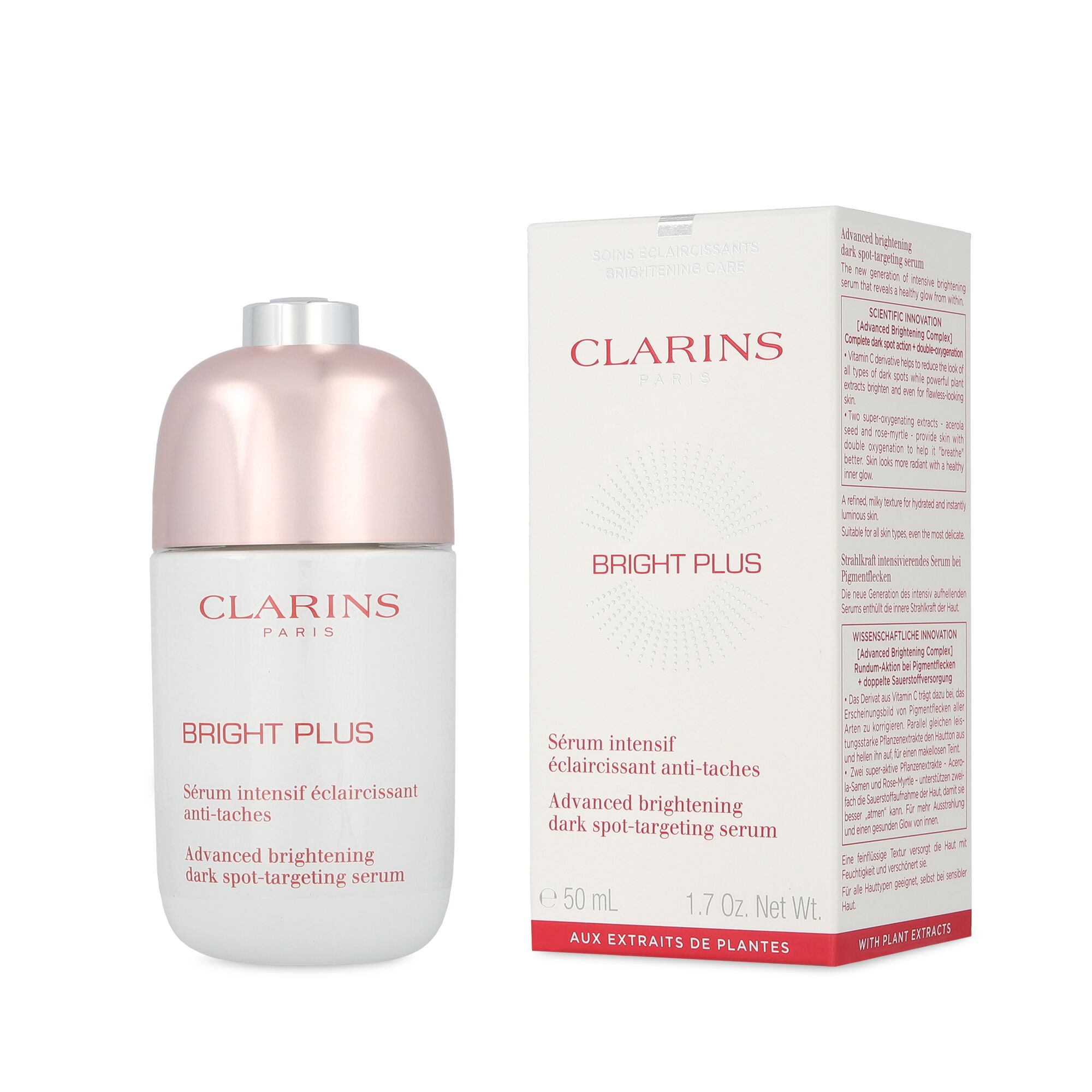 Suero Clarins -bright Plus Serum