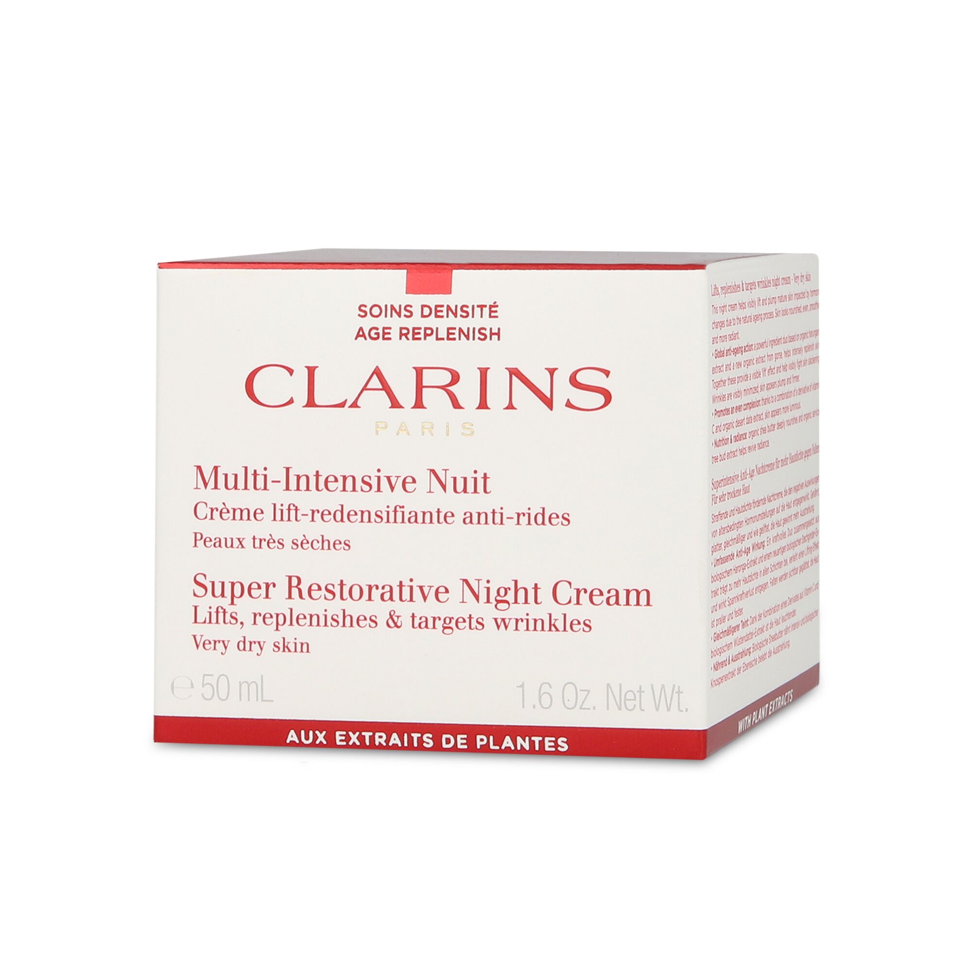 Foto 4 pulgar | Crema De Noche Clarins -super Restorative Night Cream Dry Skin