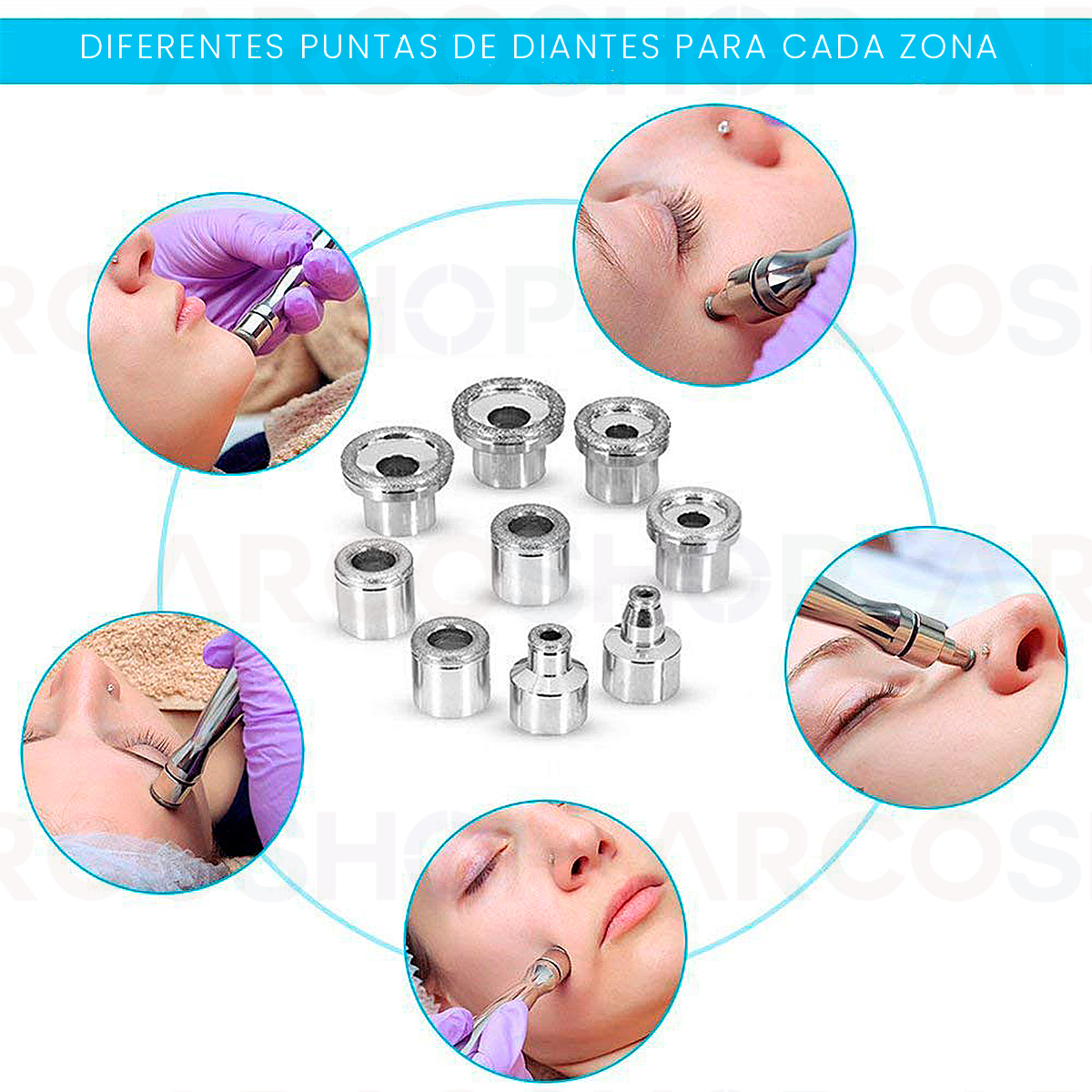 Foto 5 pulgar | Maquina Para Microdermoabrasion Diamante 3 En 1 Profesional