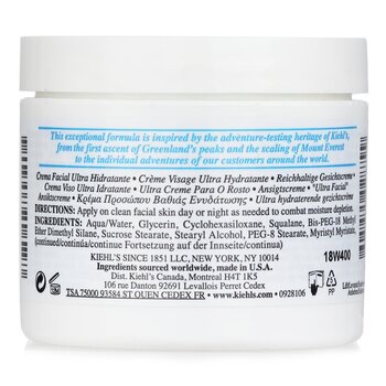 Foto 5 pulgar | Crema Hidratante Kiehl's Ultra Facial 125ml - Venta Internacional.