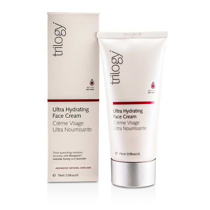 Crema Facial Trilogy Ultra Hidratante Para Piel Seca 75ml - Venta Internacional.