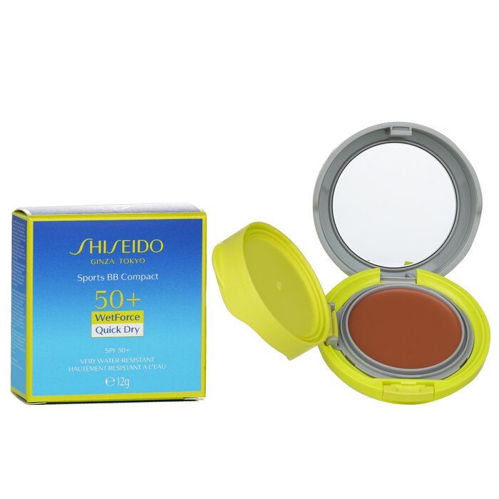 Foto 5 pulgar | Base Compacta Shiseido Sports Bb Compact Spf50 Muy Oscura - Venta Internacional