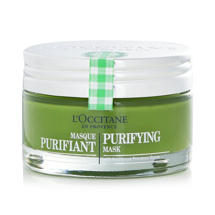 Mascarilla Facial Purificante L'occitane con Polvo de Hoja de Olivo 75 ml Matificante y Exfoliante - Venta Internacional