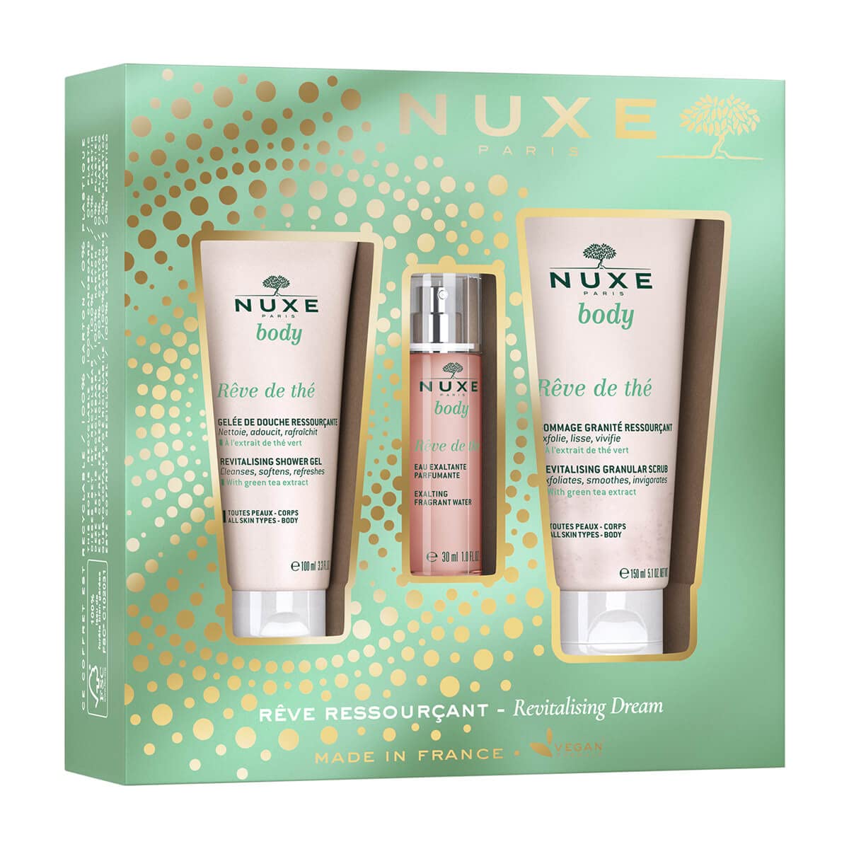 Set de Regalo Nuxe Body Revitalising Dreams 280 ml - Venta Internacional