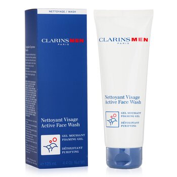 Foto 4 pulgar | Limpiador Espumoso Activo Clarins Men Face Wash 125 Ml - Venta Internacional.