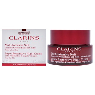 Foto 1 | Crema De Noche Clarins Super Restorative Para Piel Muy Seca 50+ 50ml - Venta Internacional.
