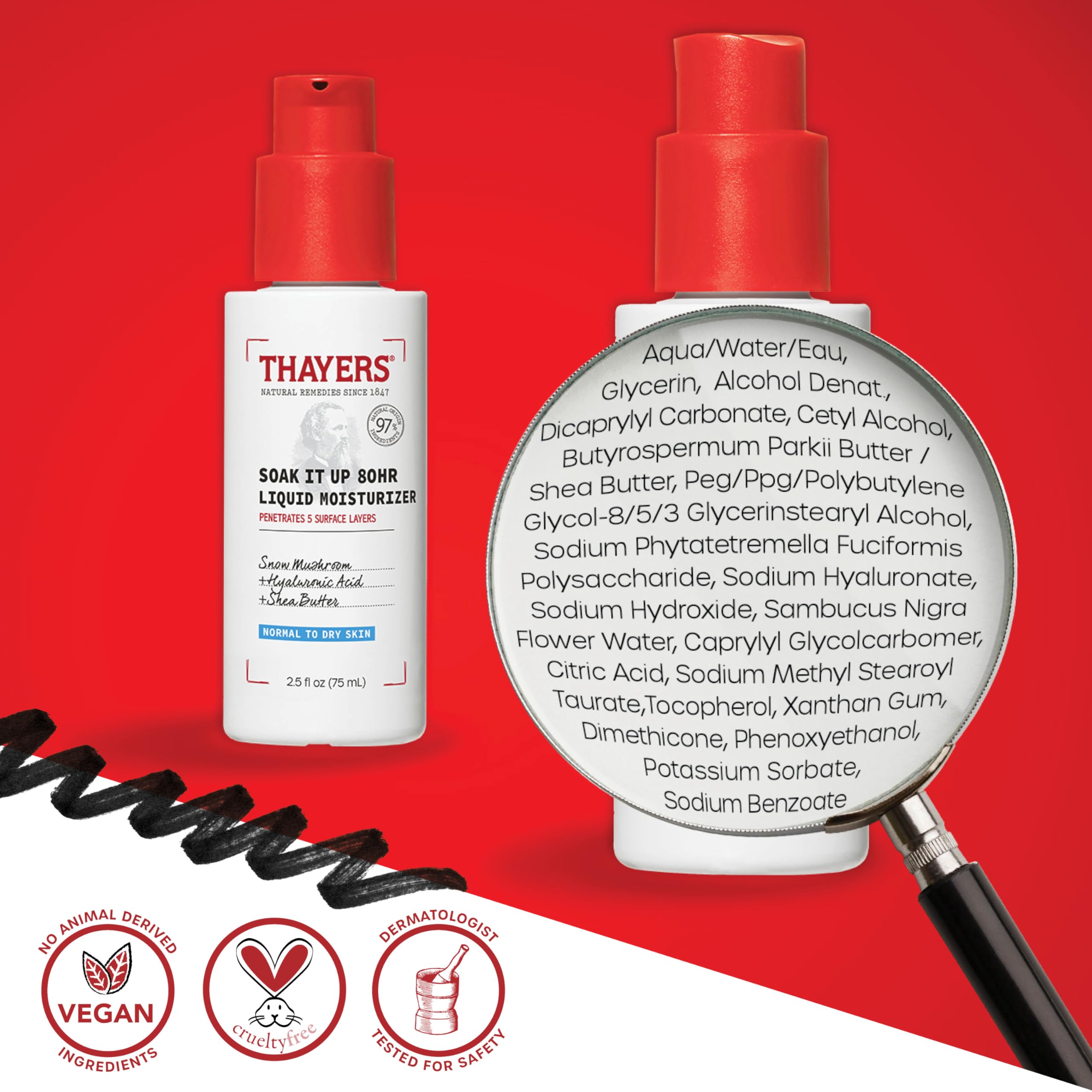 Foto 8 pulgar | Crema Hidratante Líquida Thayers Soak It Up 80 Hr Face 75 Ml - Venta Internacional