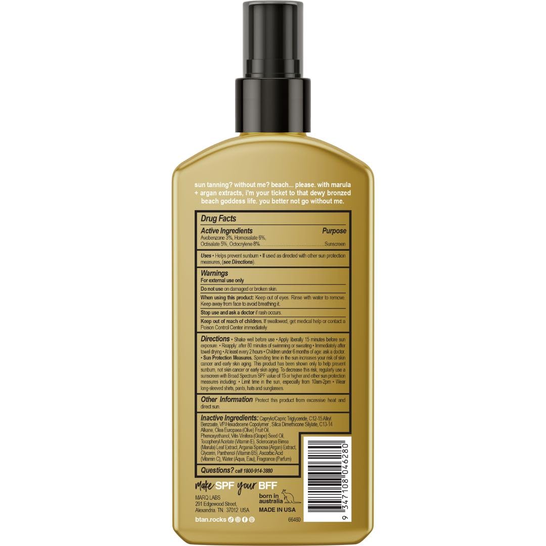 Foto 3 pulgar | Aceite Bronceador B.tan Beach Please Spf 7 236 Ml - Venta Internacional