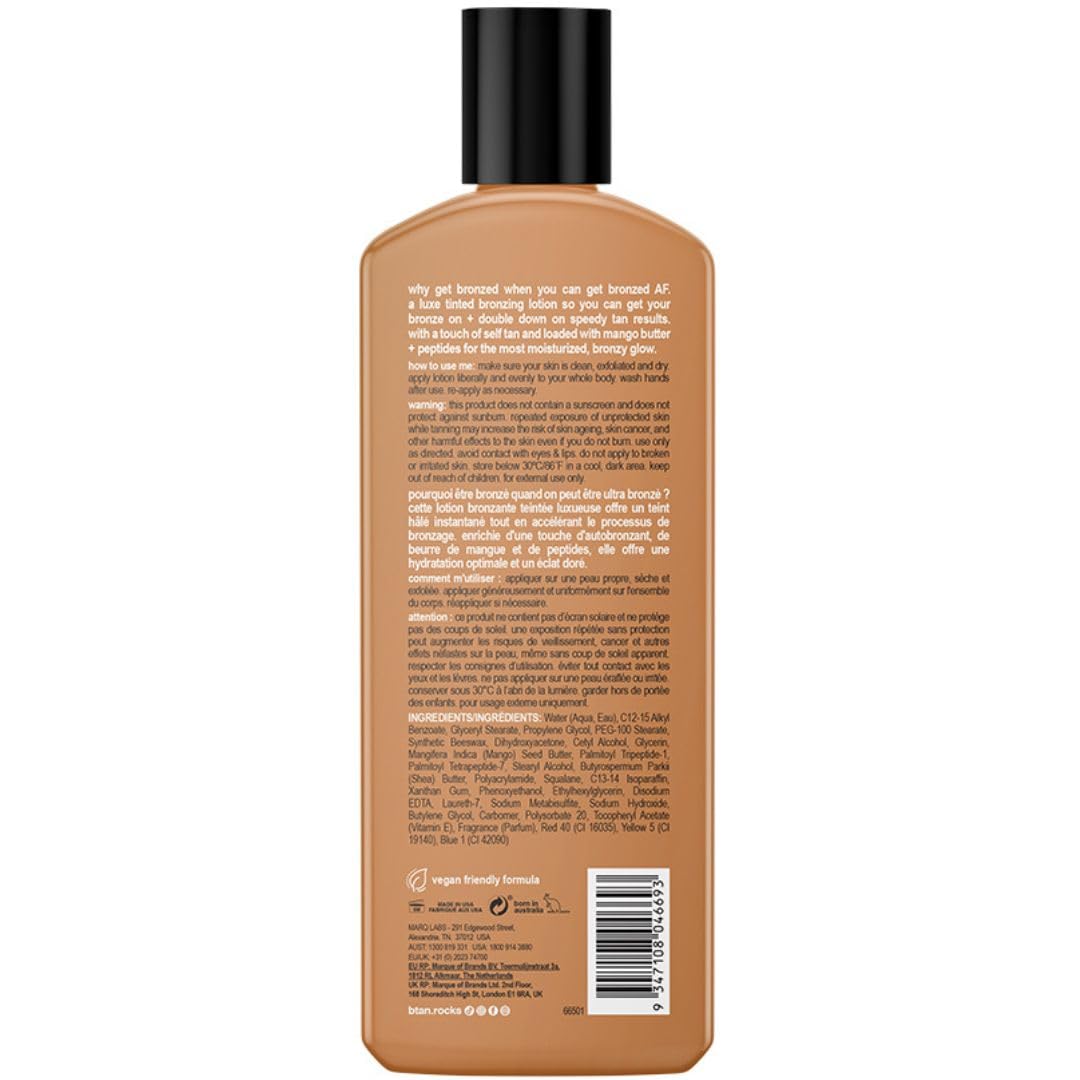 Foto 2 | Loción Bronceadora B.tan Sun Tan Accelerator Bronzing 250 ml - Venta Internacional