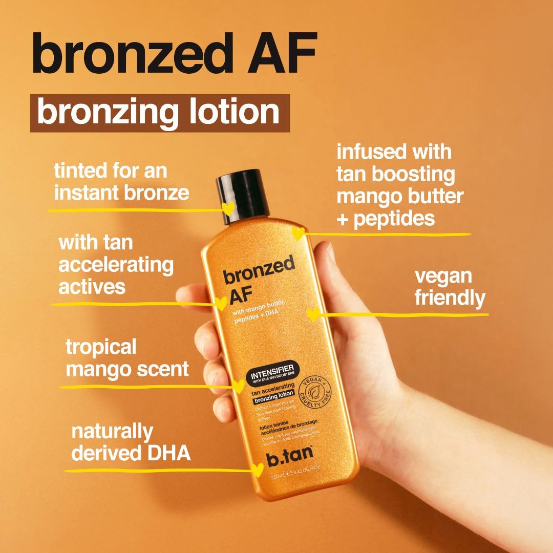 Foto 4 pulgar | Loción Bronceadora B.tan Sun Tan Accelerator Bronzing 250 ml - Venta Internacional