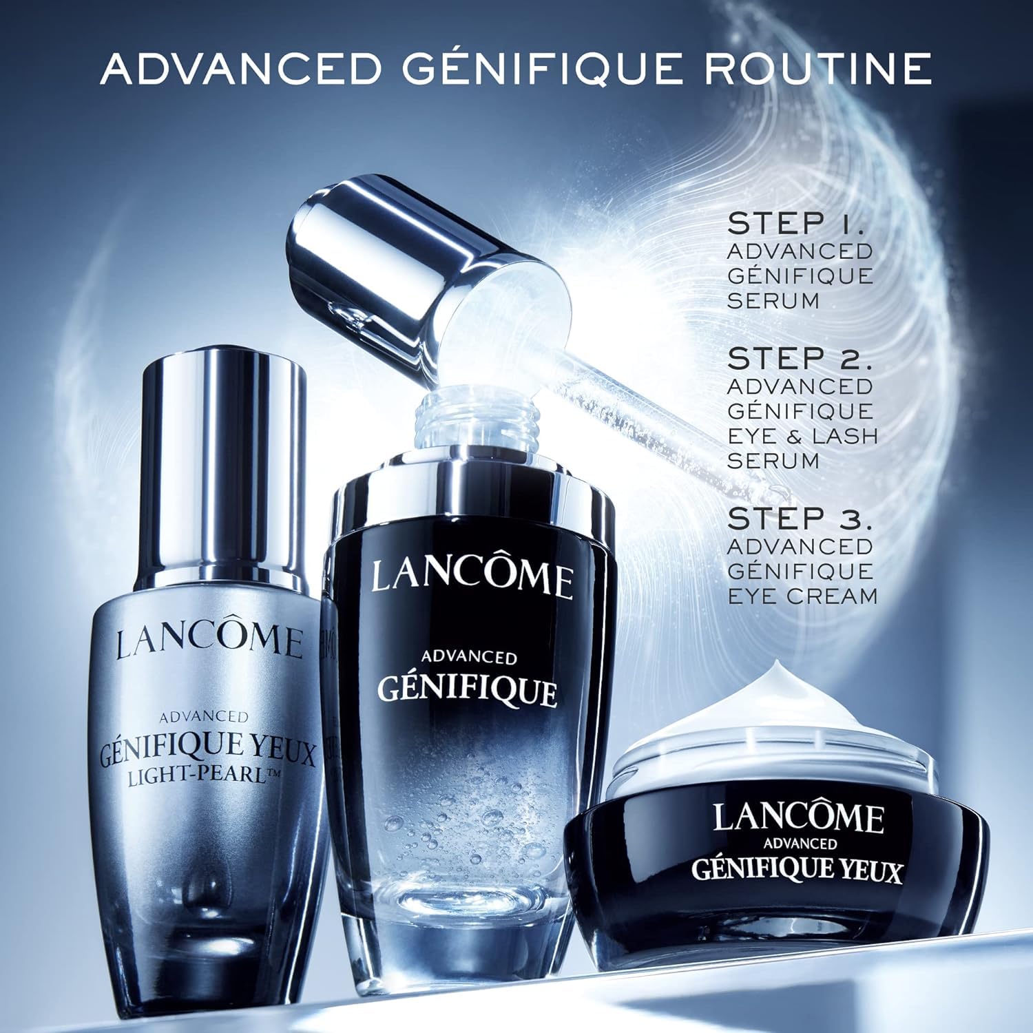 Foto 7 | Sérum para Ojos Lancôme Advanced Génifique Light Pearl 20 ml Elimina Bolsas y Líneas Finas - Venta Internacional