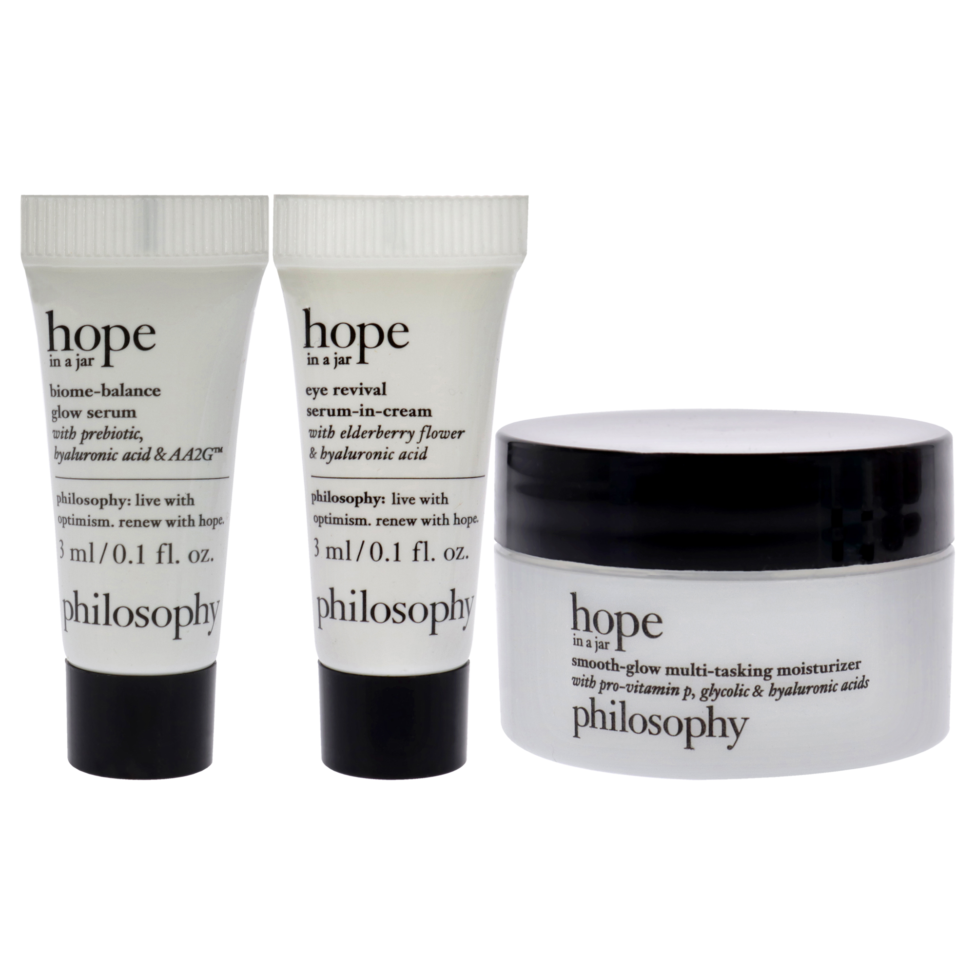 Set de Cuidado de la Piel Philosophy Hope in a Jar para Hidratar Suavizar y Dar Brillo - Venta Internacional