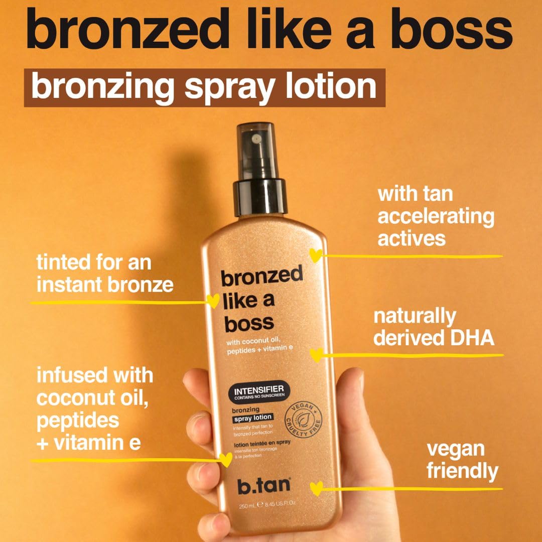 Foto 4 pulgar | Loción Bronceadora en Aerosol B.tan Bronzed Like a Boss 250 Ml - Venta Internacional