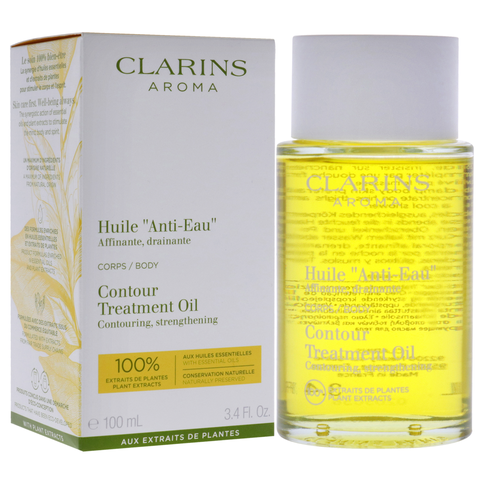 Foto 3 pulgar | Aceite Corporal Clarins Contour Unisex 100 Ml - Venta Internacional