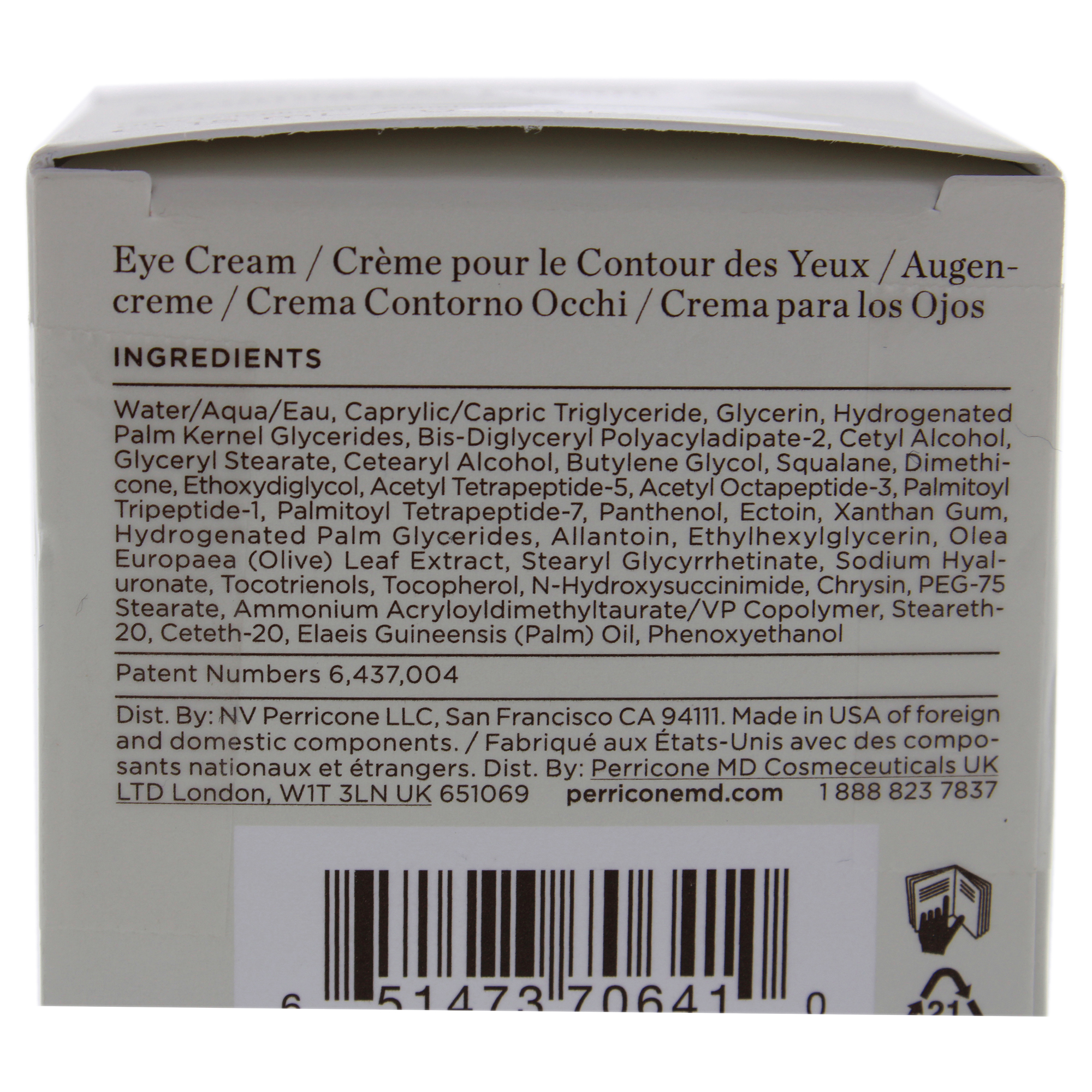 Foto 6 | Crema para Ojos Perricone MD Reafirmante e Hipoalergénica 15ml - Venta Internacional