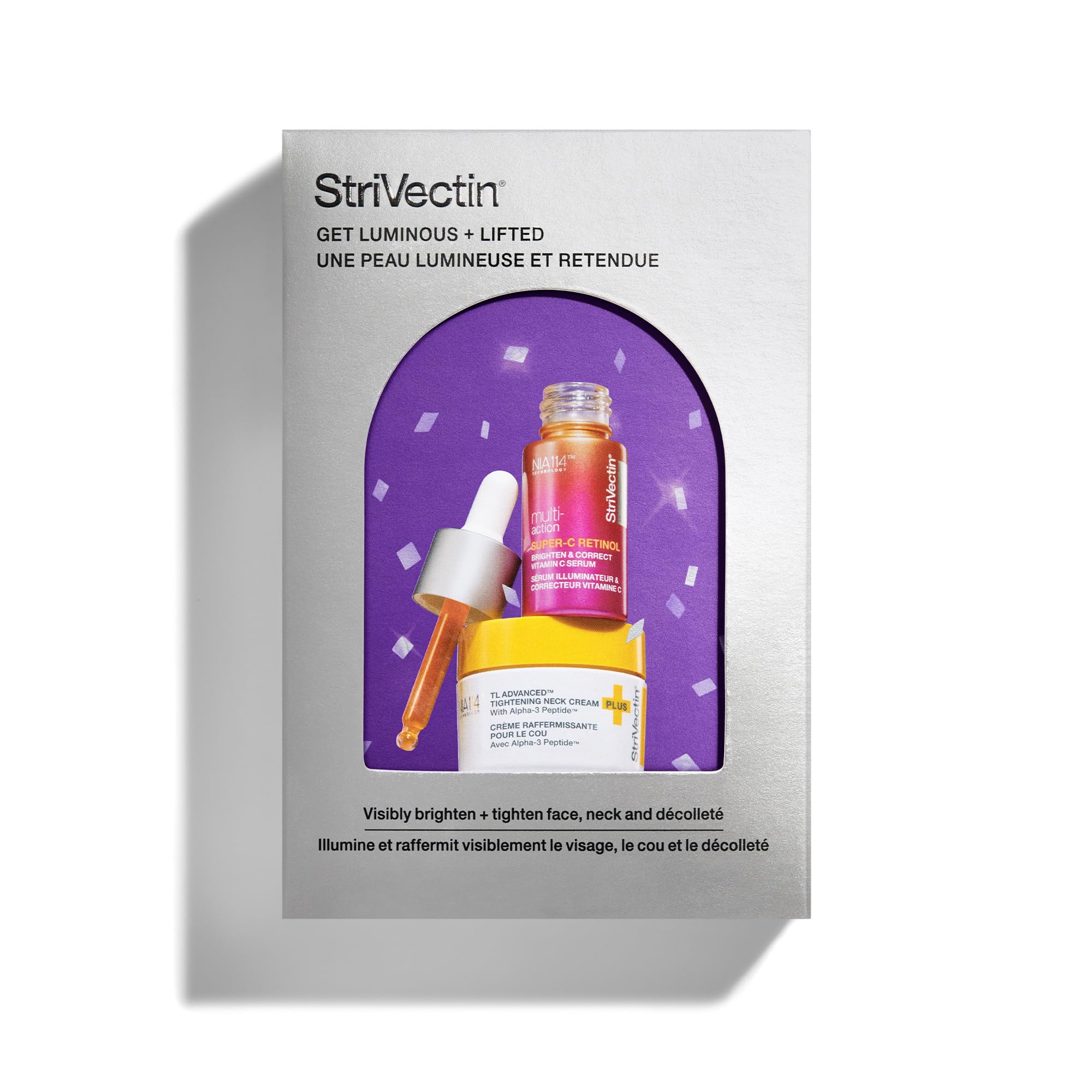 Kit Strivectin Super-C, Sérum Facial y Crema para Cuello TL 30 ml - Venta Internacional