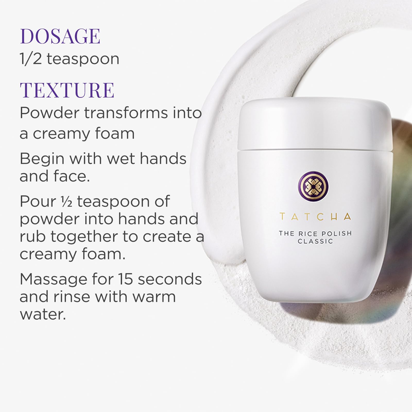 Foto 6 pulgar | Exfoliante Tatcha The Rice Polish Classic para Piel Mixta y Seca 60g - Venta Internacional