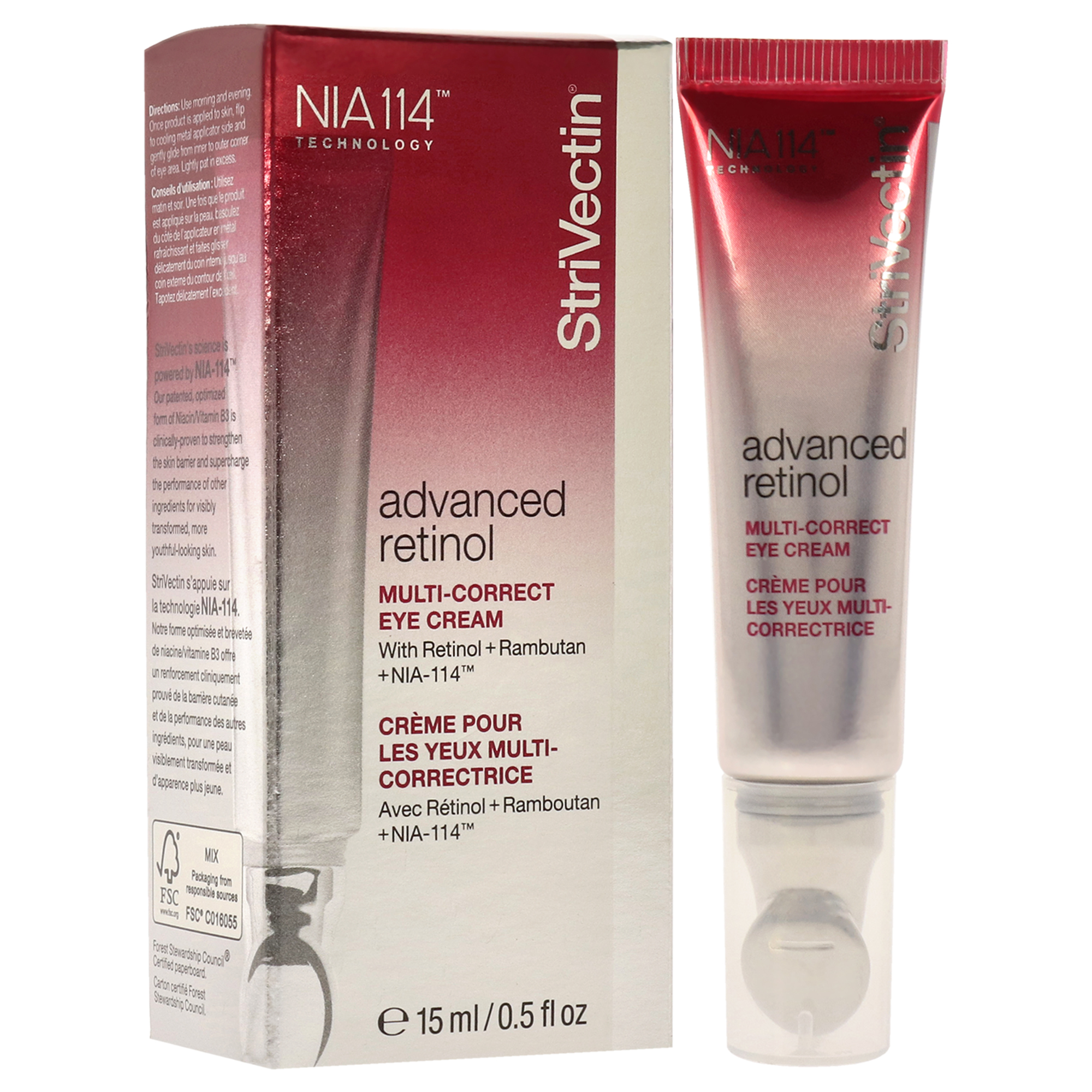 Foto 4 pulgar | Crema para Ojos Strivectin Advanced Retinol Multi Correct 15 ml Anti-envejecimiento - Venta Internacional