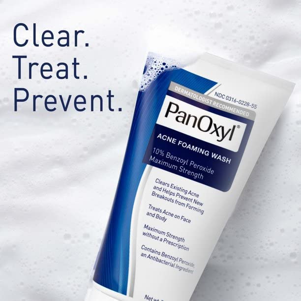 Foto 8 pulgar | Limpiador Facial Panoxyl Stiefel Con Peróxido De Benzoilo Al 10%, 163 Ml (paquete De 3) - Venta Internacional.