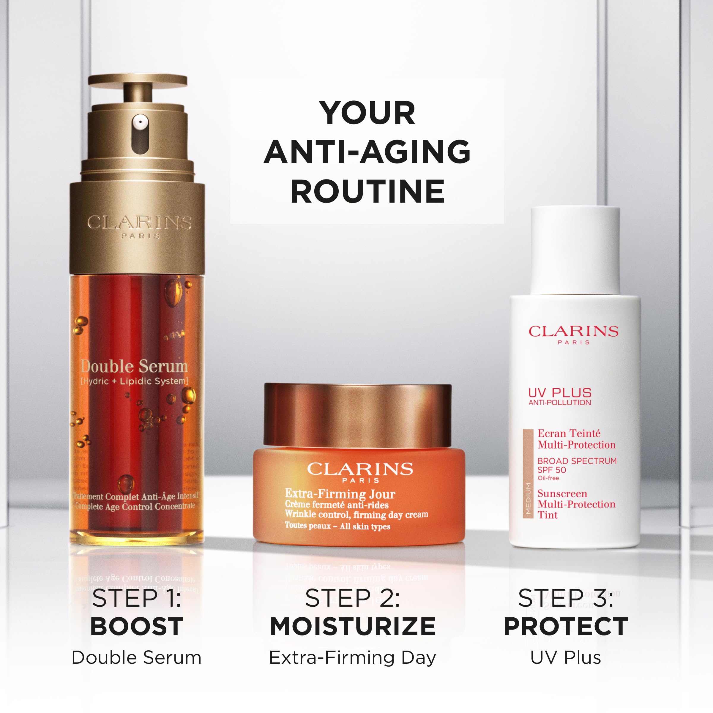 Foto 4 pulgar | Protector Solar Clarins Uv Plus Antipolución Spf 50 Tintado - Venta Internacional.