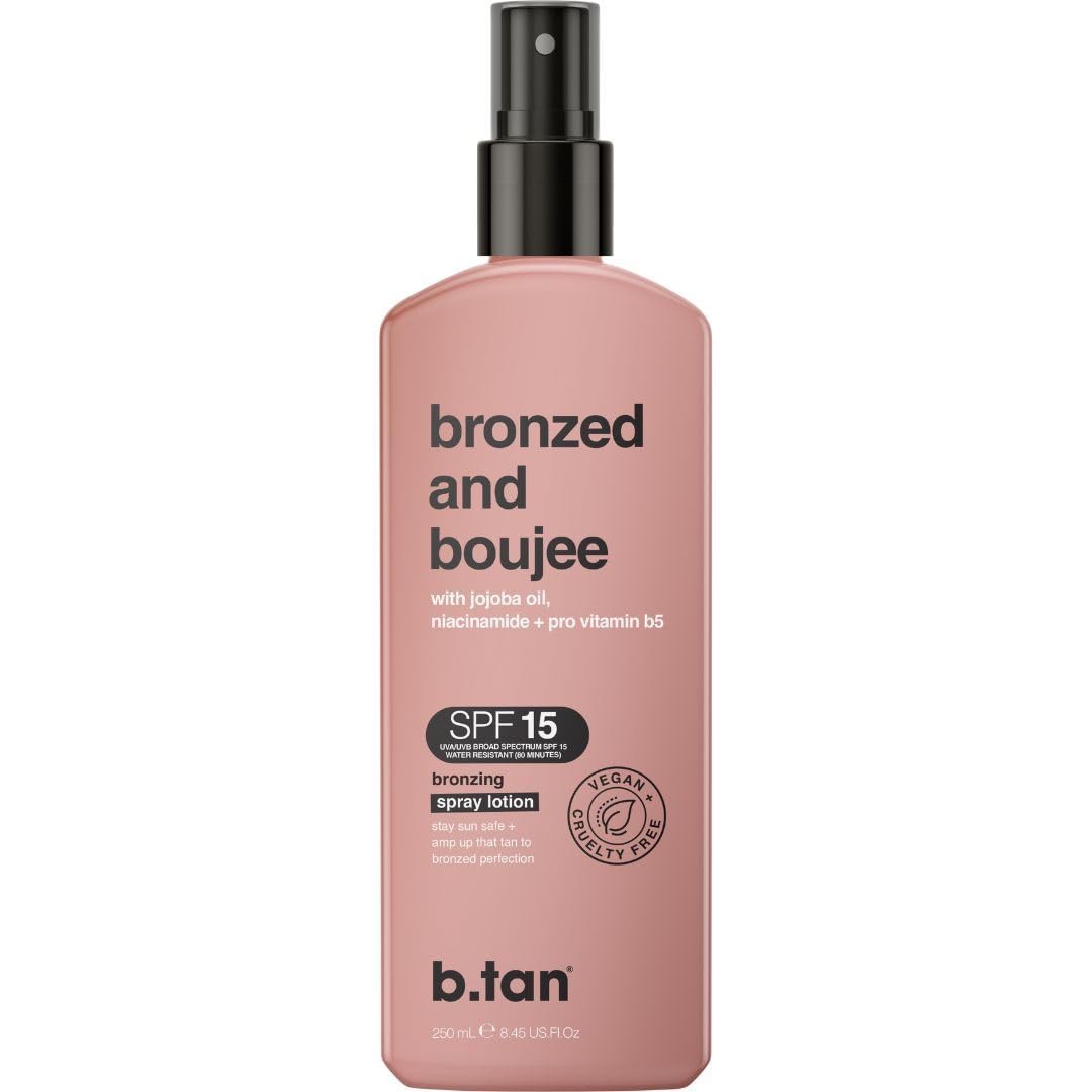 Loción Bronceadora En Aerosol B.tan Bronzed And Boujee Spf 15 - Venta Internacional.