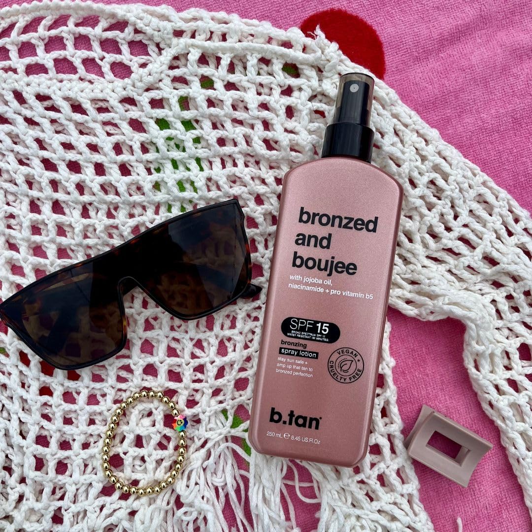 Foto 4 | Loción Bronceadora En Aerosol B.tan Bronzed And Boujee Spf 15 - Venta Internacional.