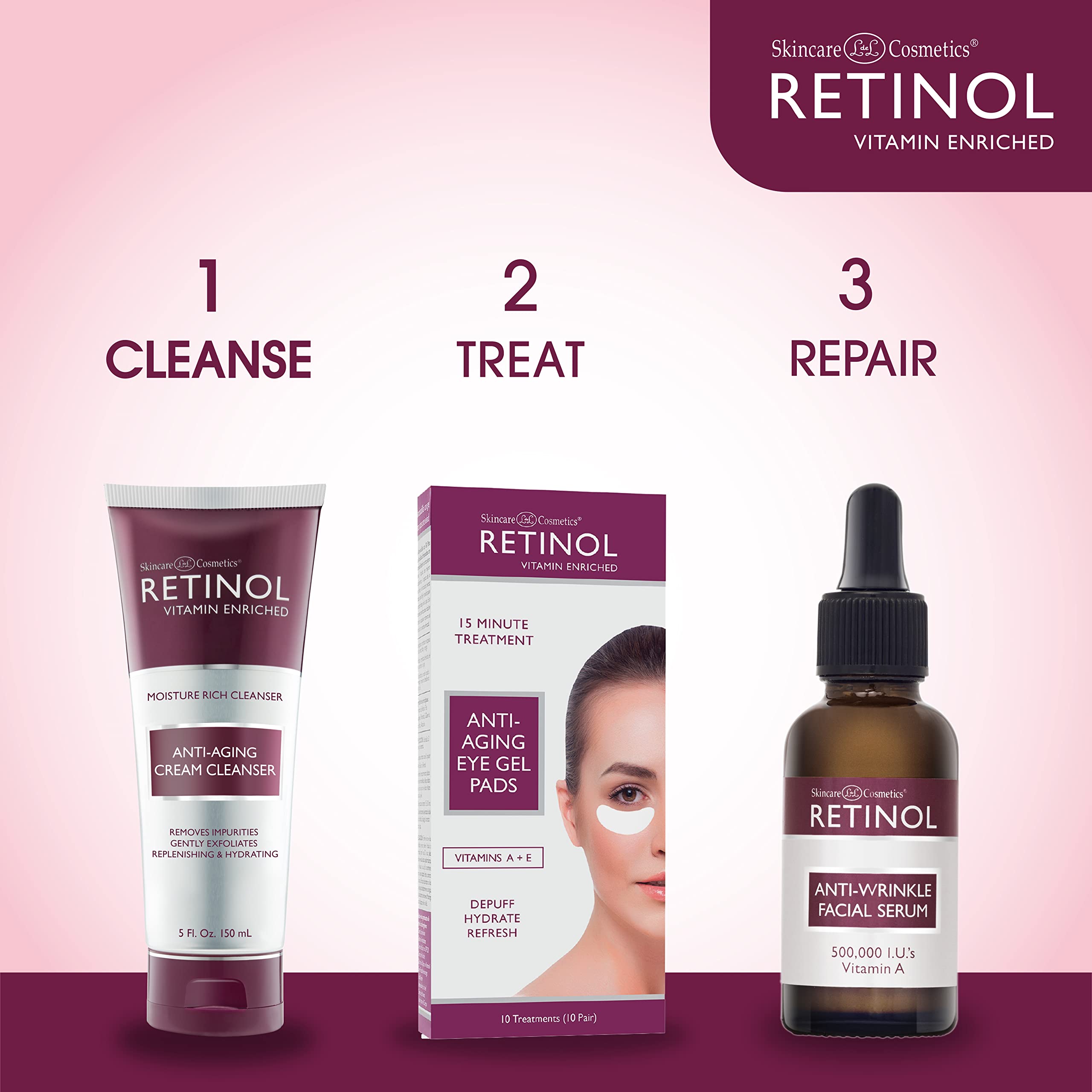 Foto 8 pulgar | Crema Limpiadora Antienvejecimiento Con Retinol, 150 Ml, Para El Cuidado De La Piel Ldel - Venta Internacional.