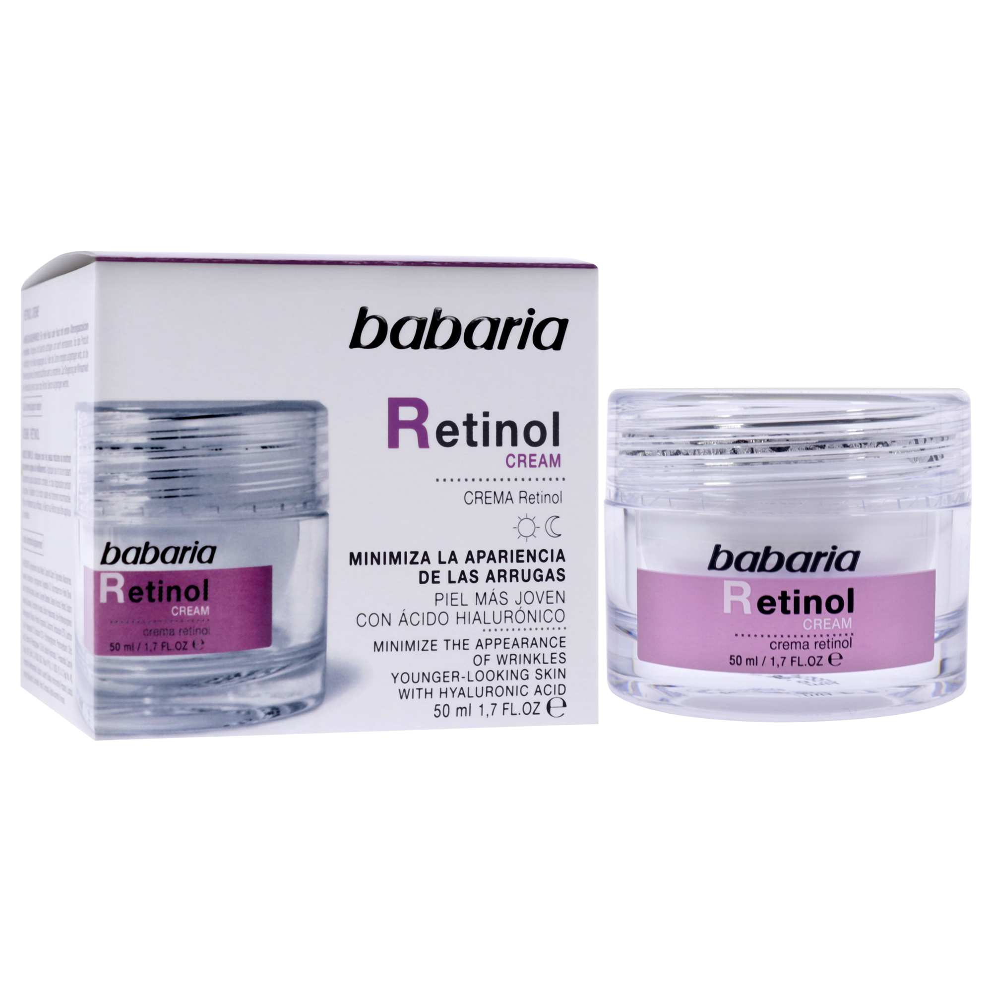 Foto 4 pulgar | Crema Rejuvenecedora Facial Babaria Retinol 50 Ml Para Mujeres - Venta Internacional.