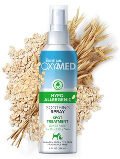 Foto 1 | Spray Hipoalergénico Tropiclean Oxymed Para Aliviar La Comezón, 240 Ml - Venta Internacional.