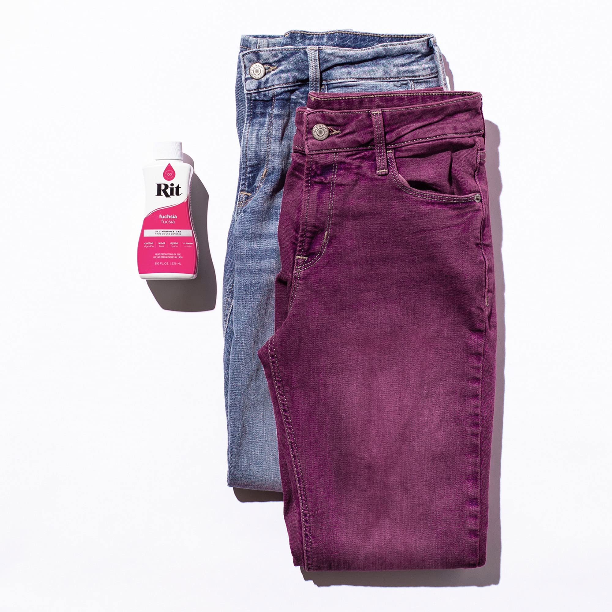 Foto 4 pulgar | Líquido Multiusos Dye Rit Fucsia - Venta Internacional.