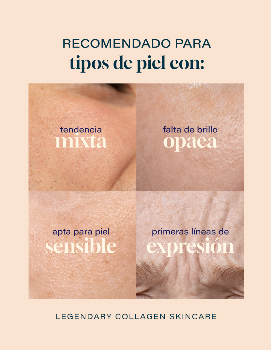Foto 7 pulgar | Tonico Facial 500ml Colágeno Vitamina C, E Niacinamida Rosas