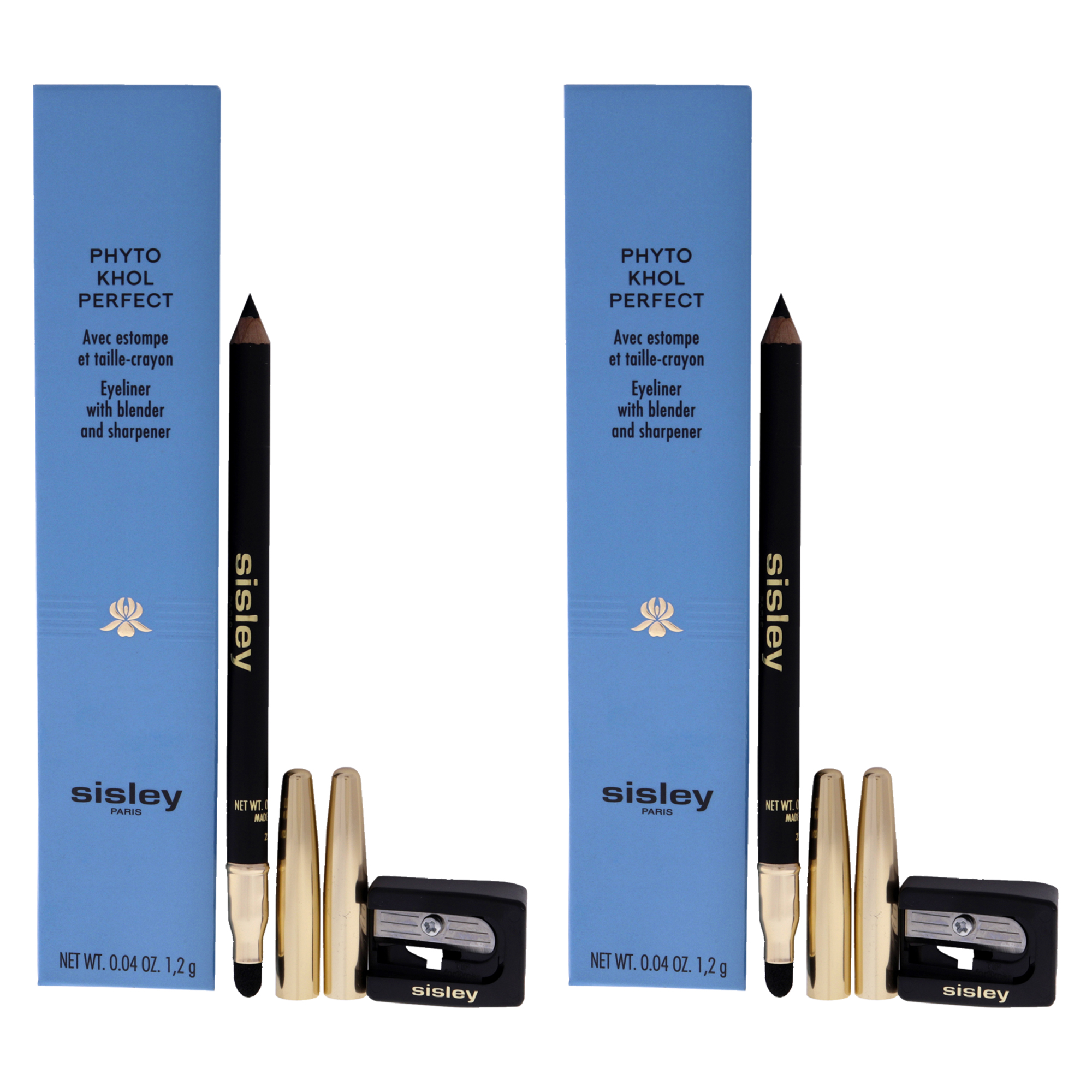 Foto 2 pulgar | Delineador De Ojos Sisley Phyto Khol 1 Negro De 1,2 Ml Para Mujer, Paquete De 2 - Venta Internacional.