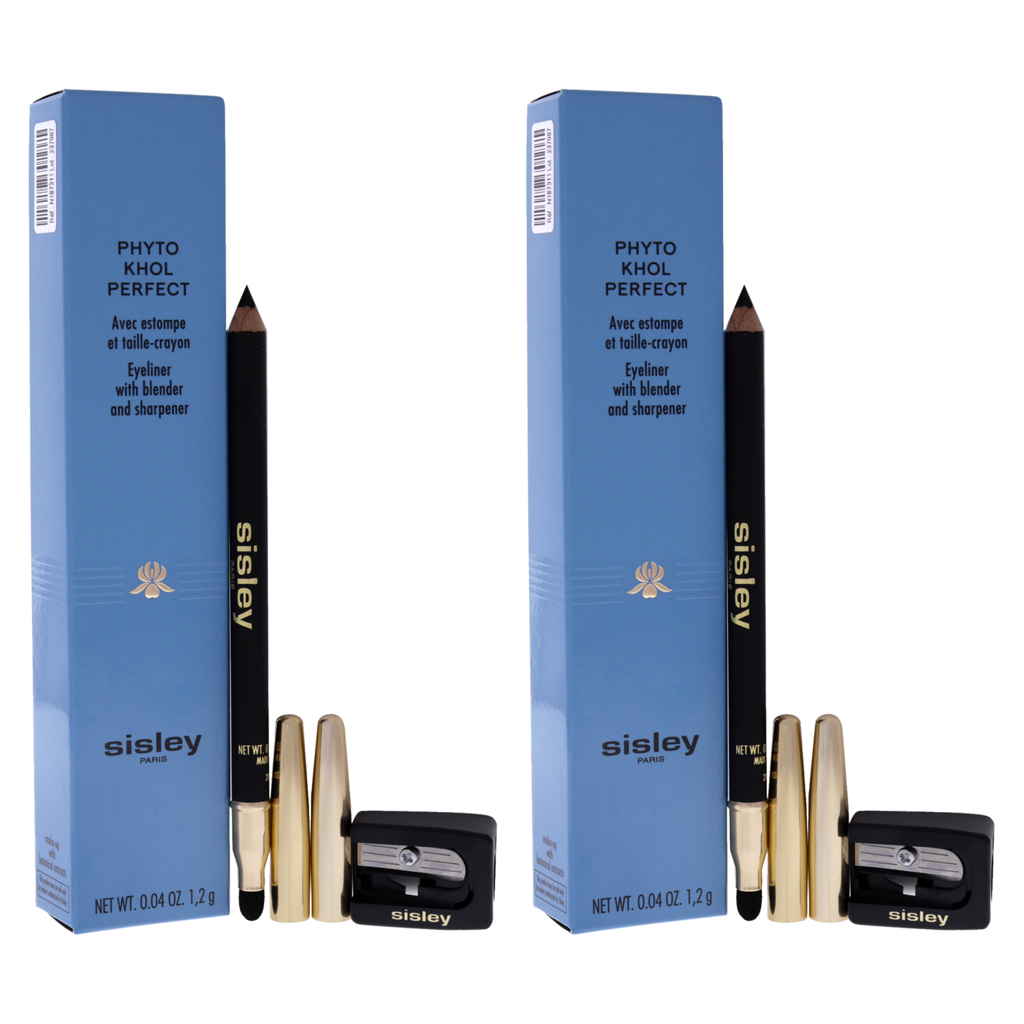 Foto 4 pulgar | Delineador De Ojos Sisley Phyto Khol 1 Negro De 1,2 Ml Para Mujer, Paquete De 2 - Venta Internacional.