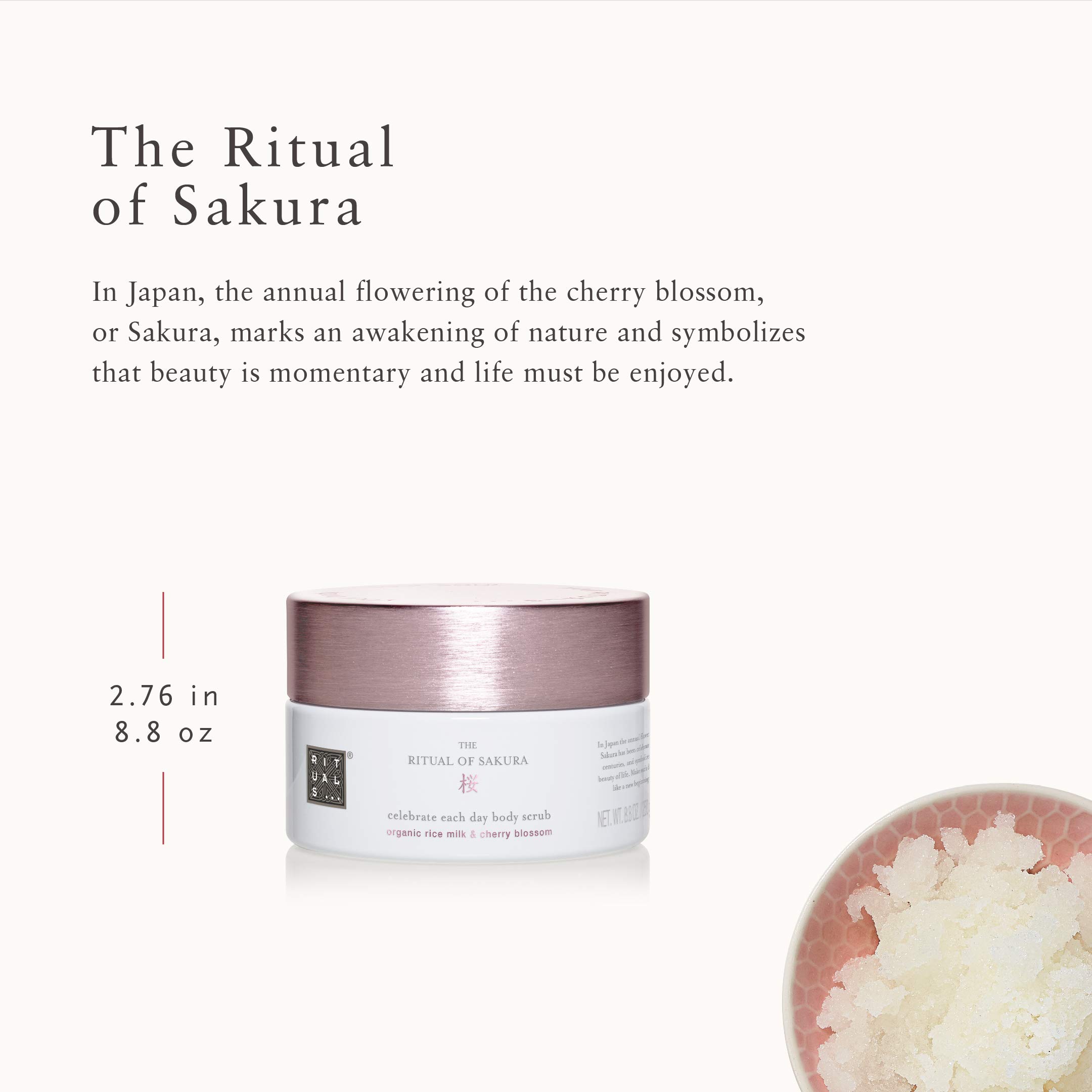 Foto 4 pulgar | Exfoliante Corporal Rituals The Ritual Of Sakura 260 Ml Unisex - Venta Internacional.