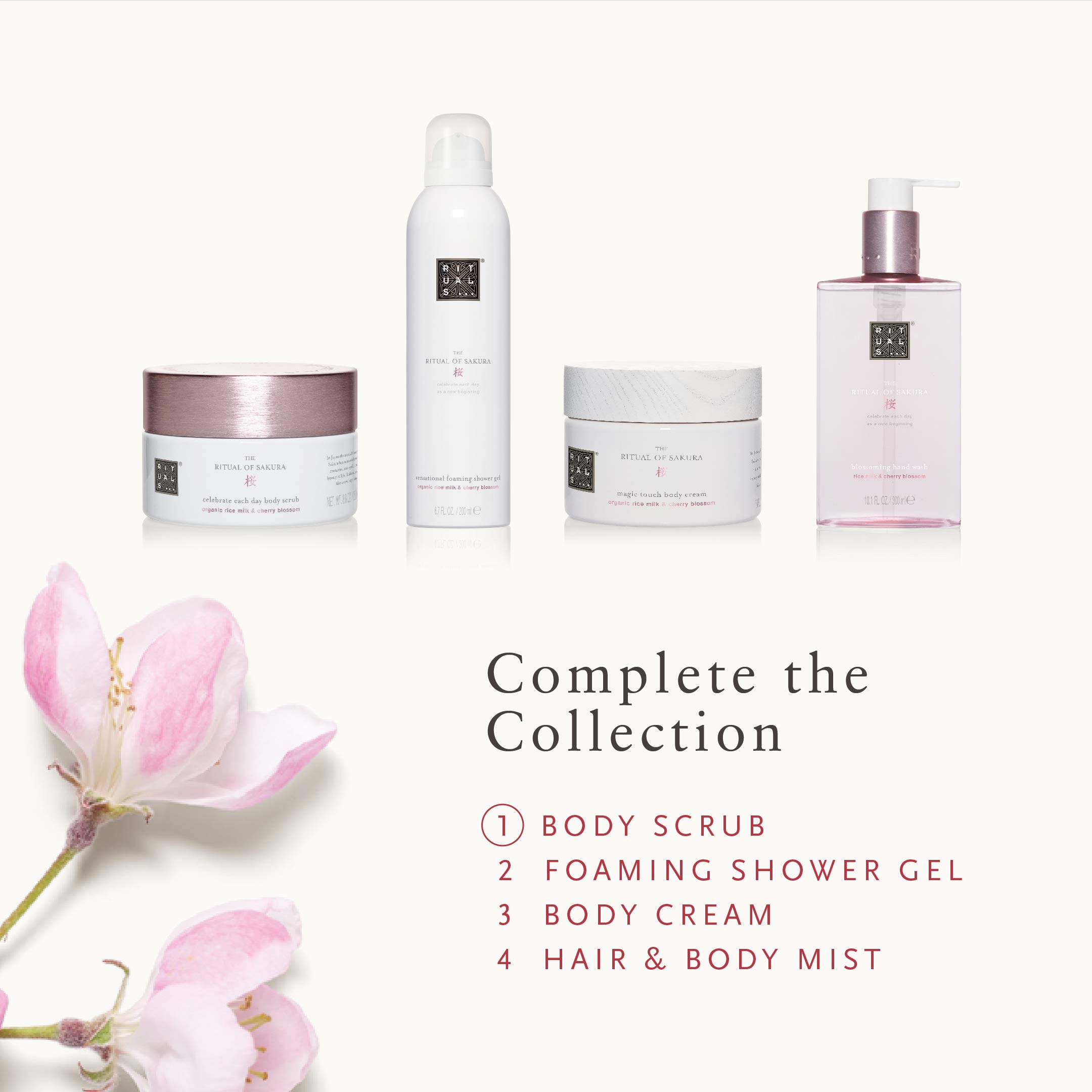Foto 7 pulgar | Exfoliante Corporal Rituals The Ritual Of Sakura 260 Ml Unisex - Venta Internacional.