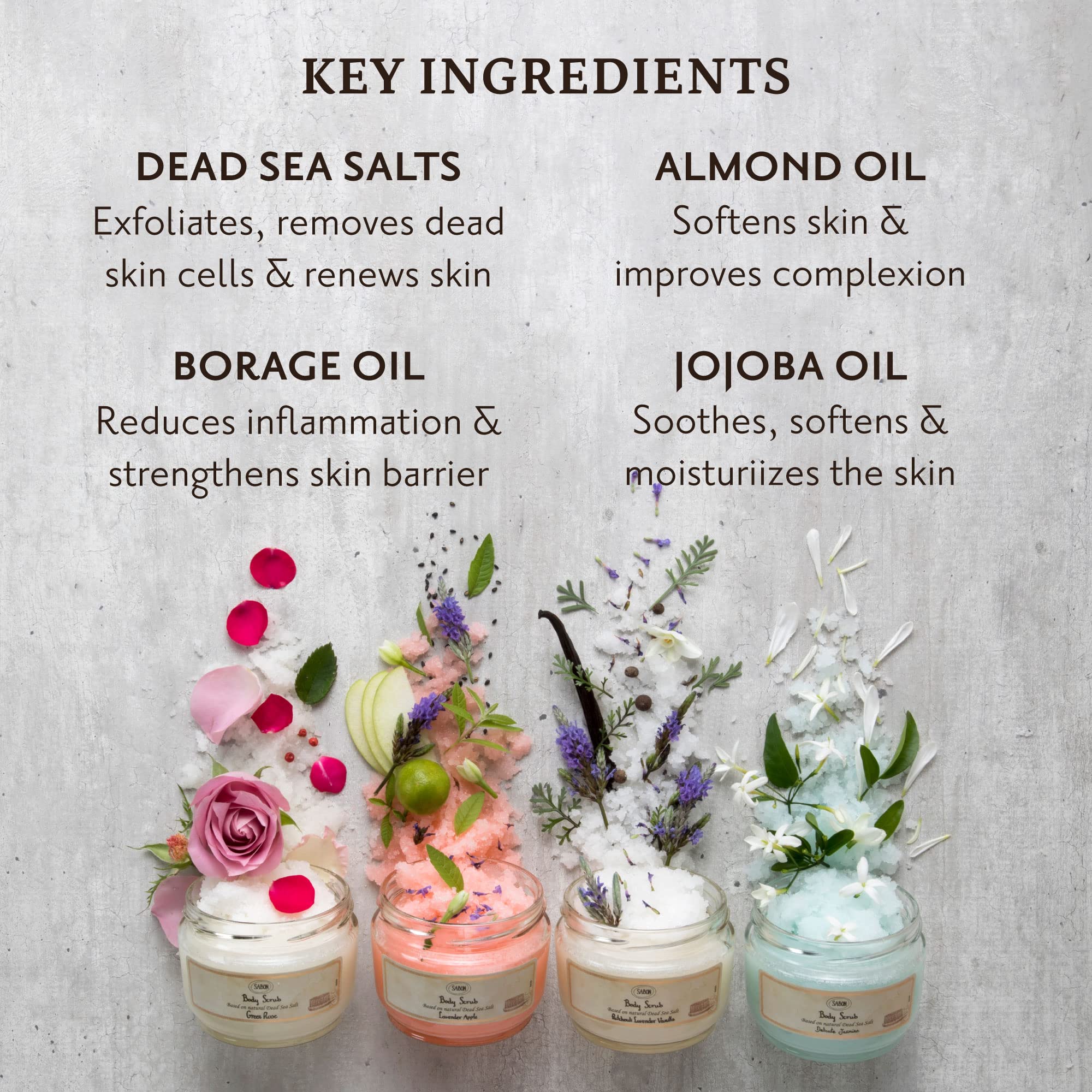 Foto 4 pulgar | Exfoliante Corporal Sabon, Jengibre Y Naranja, Sal Del Mar Muerto, 330 Ml - Venta Internacional.