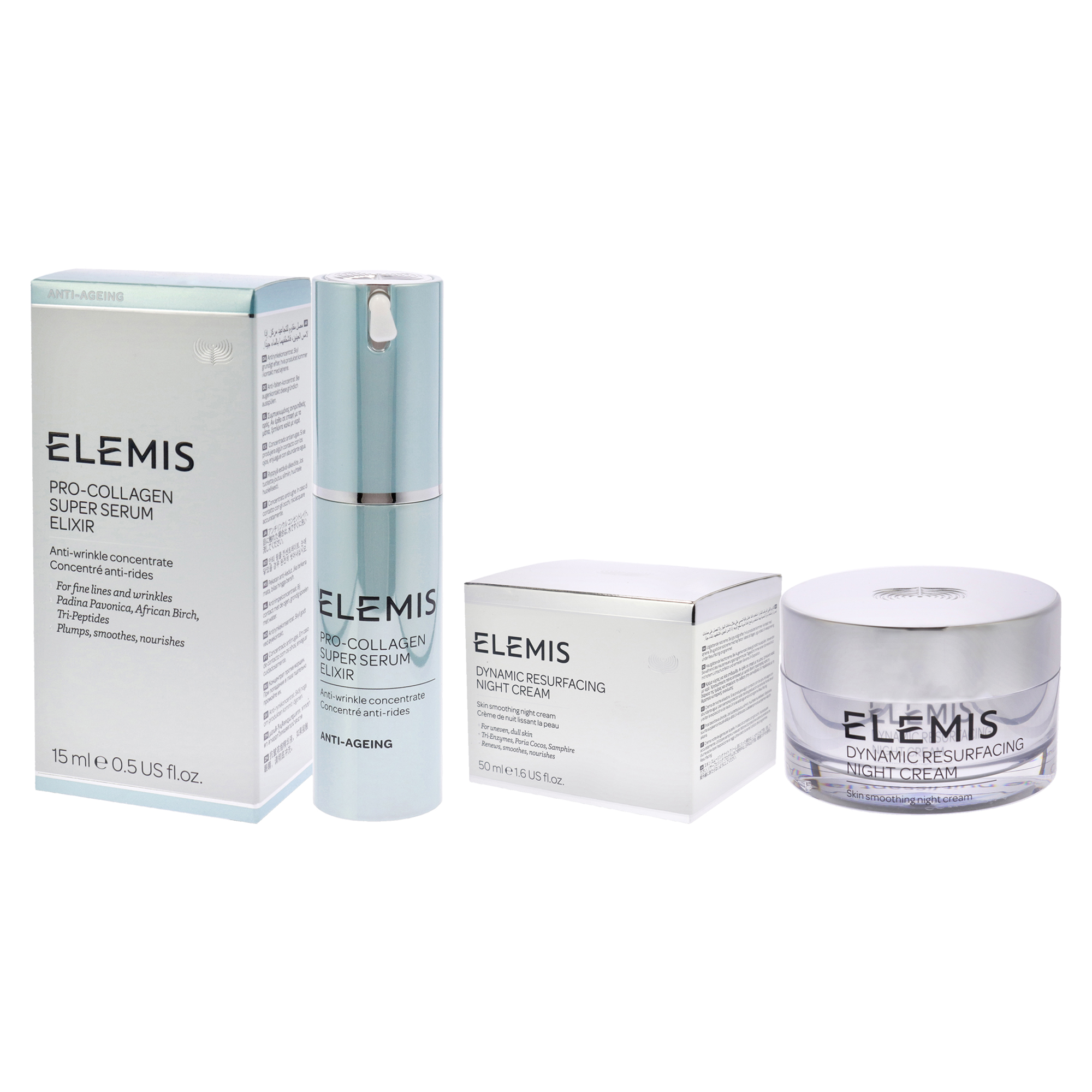 Foto 4 | Set De Cuidado De La Piel Elemis Dynamic Pro Collagen Serum Elixir Women - Venta Internacional.