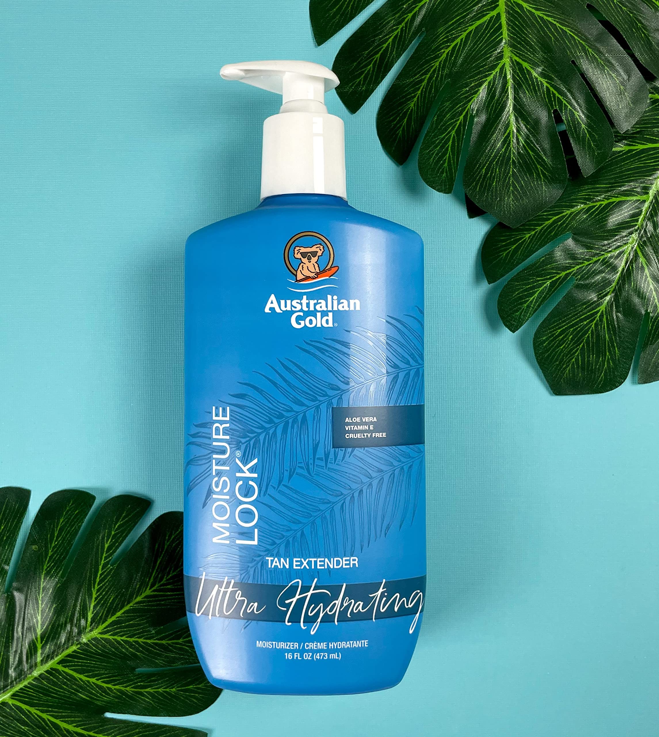 Foto 4 pulgar | Loción Extensora De Bronceado Australian Gold Moisture Lock 480 Ml - Venta Internacional.