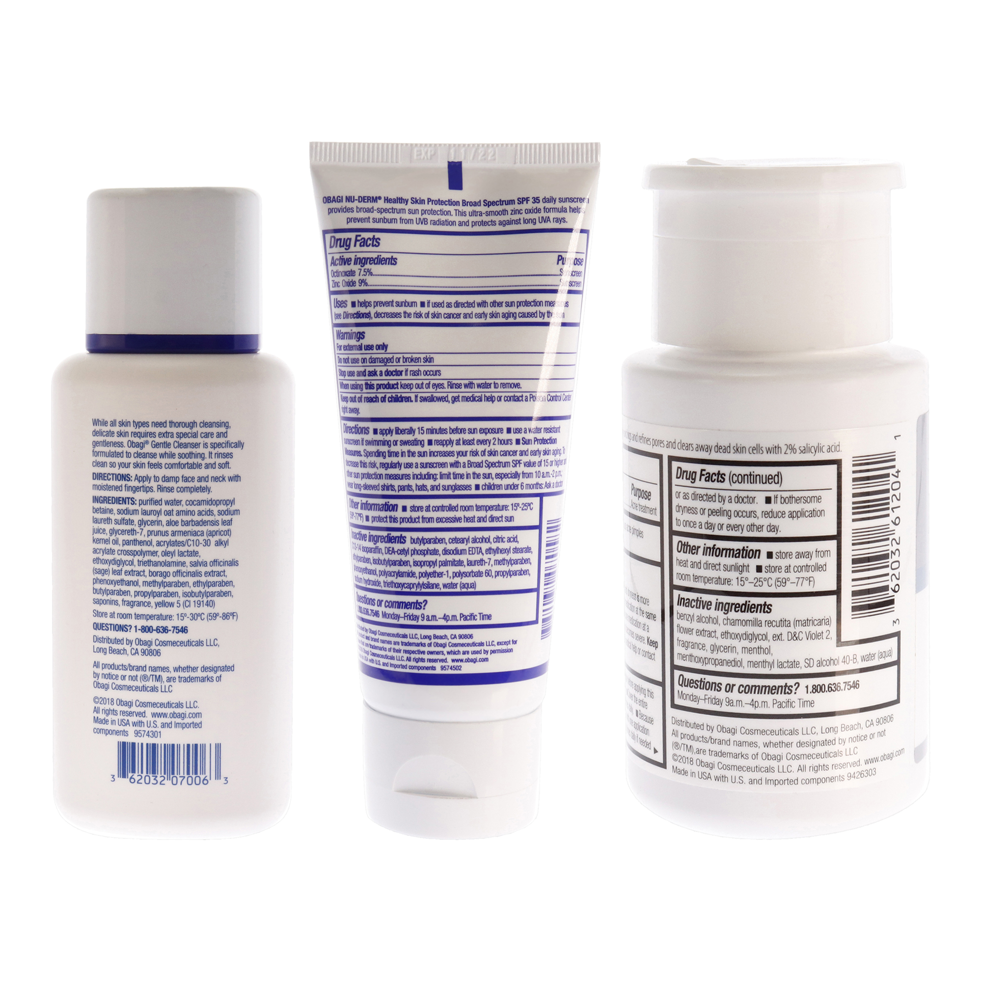 Foto 3 pulgar | Kit De Cuidado De La Piel Obagi Nu-derm, Protección Saludable Para La Piel, Spf 35 - Venta Internacional.