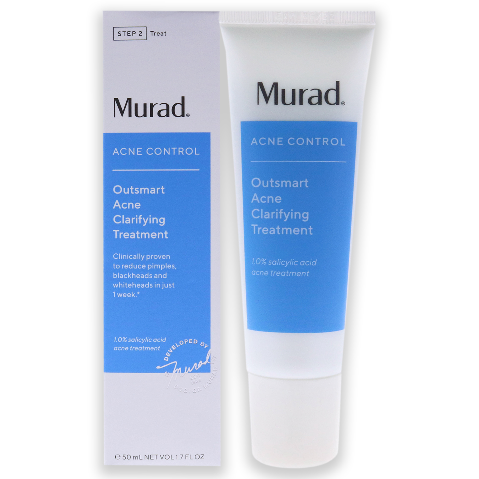 Foto 2 pulgar | Tratamiento Aclarante Murad Outsmart Acne, 50 Ml, Unisex - Venta Internacional.