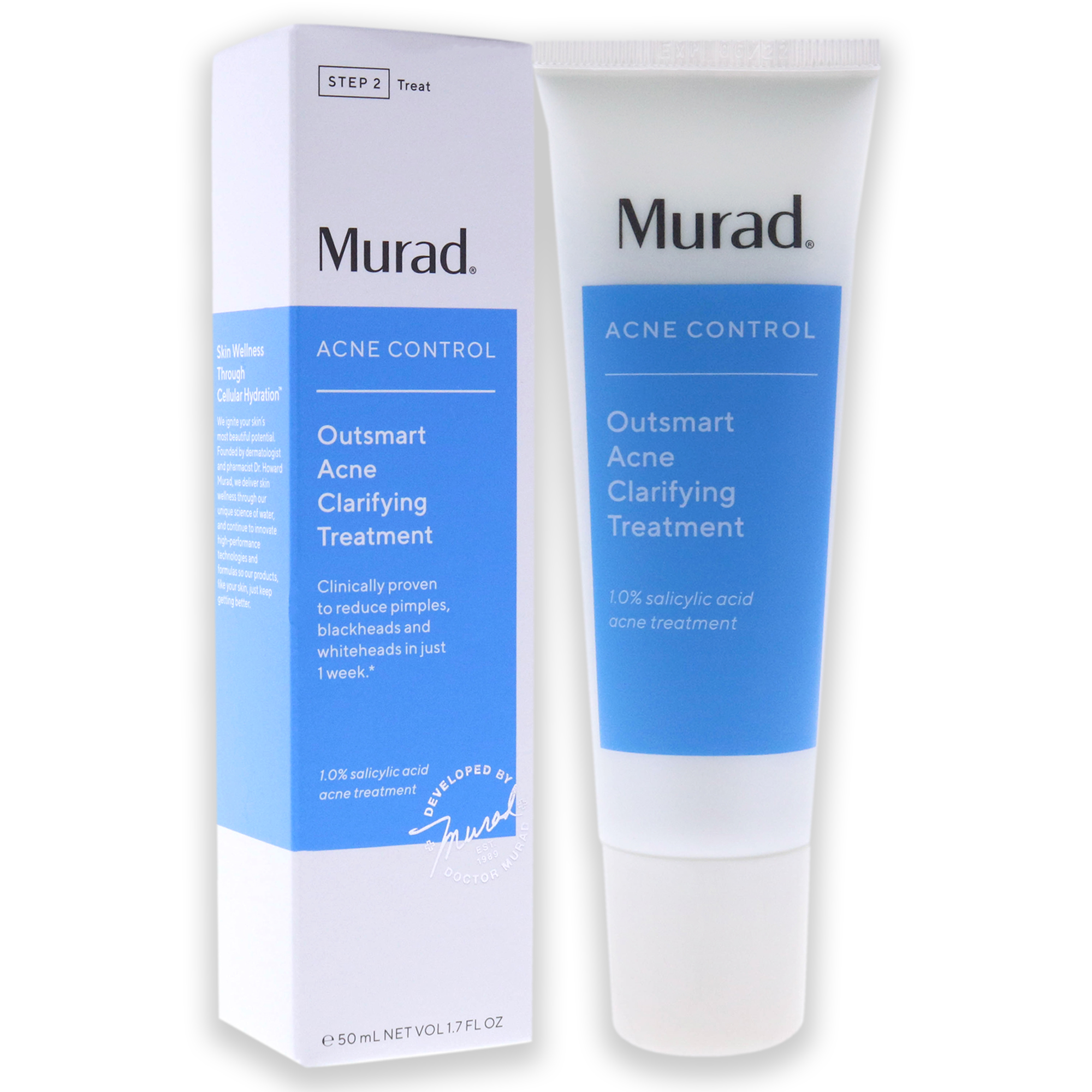 Foto 4 pulgar | Tratamiento Aclarante Murad Outsmart Acne, 50 Ml, Unisex - Venta Internacional.