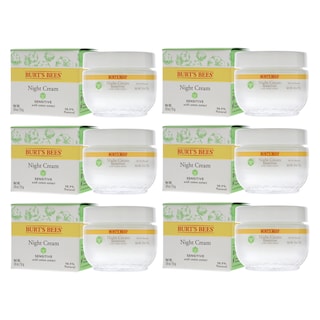 Foto 4 | Crema De Noche Burts Bees Sensitive, Unisex, 53 Ml, Paquete De 6 - Venta Internacional.