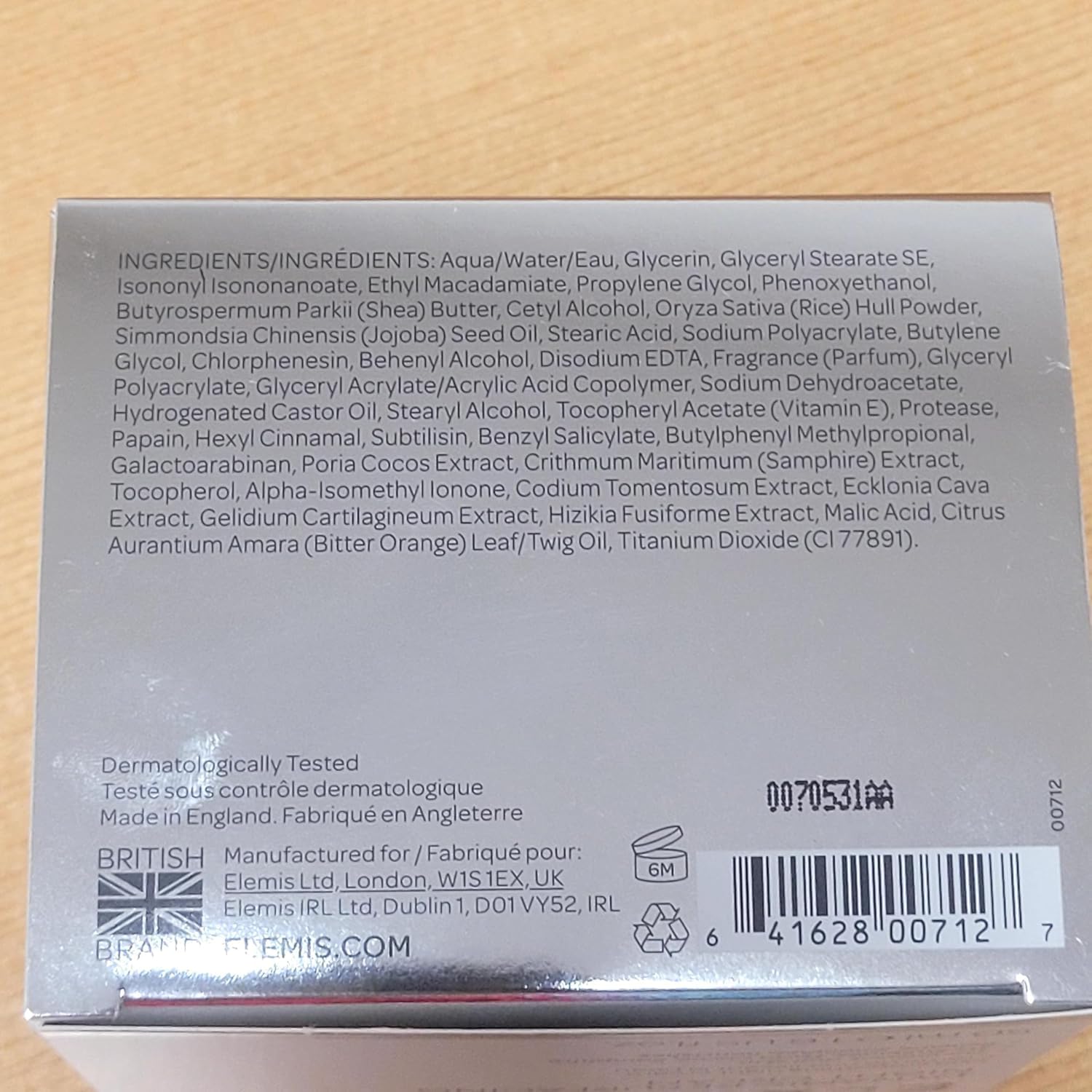 Foto 3 pulgar | Crema De Noche Elemis Dynamic Resurfacing 50ml/1.6oz - Venta Internacional.
