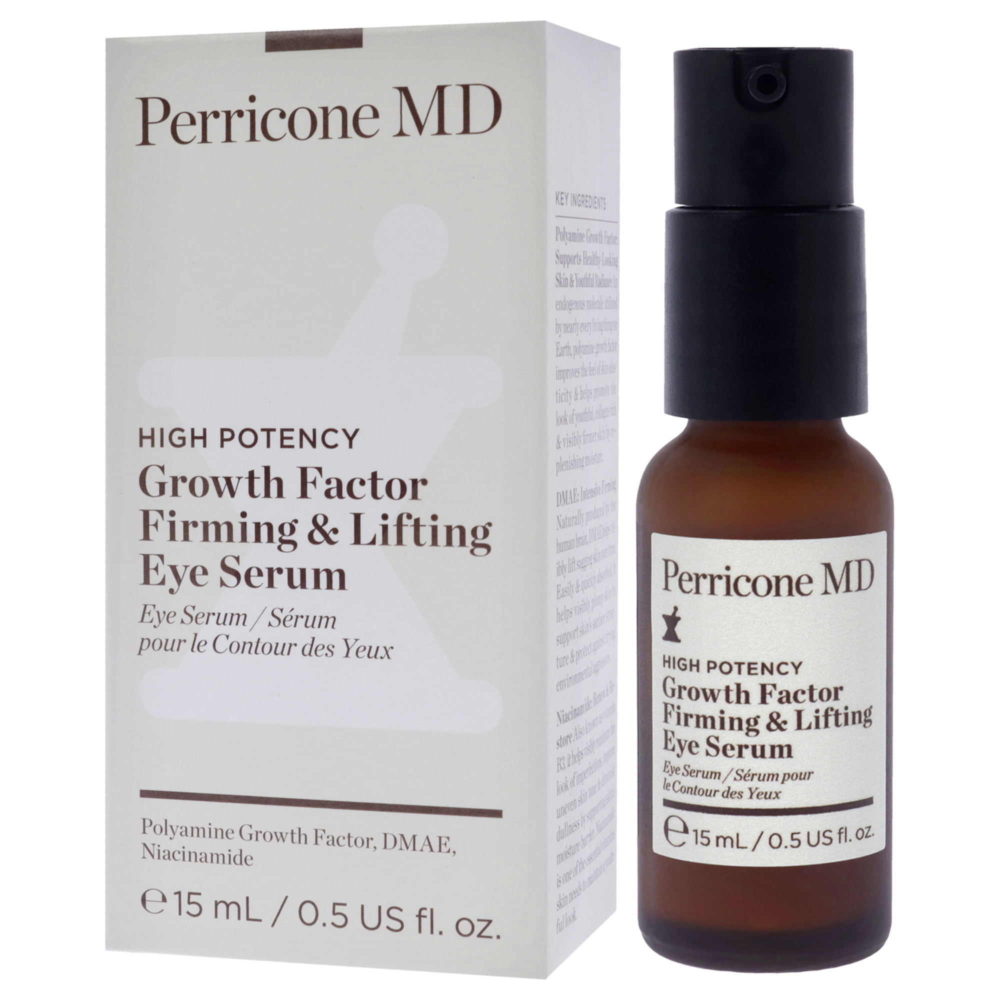 Foto 4 pulgar | Sérum Para Ojos Perricone Md De Alta Potencia Para El Crecimiento, 15 Ml, Unisex - Venta Internacional.