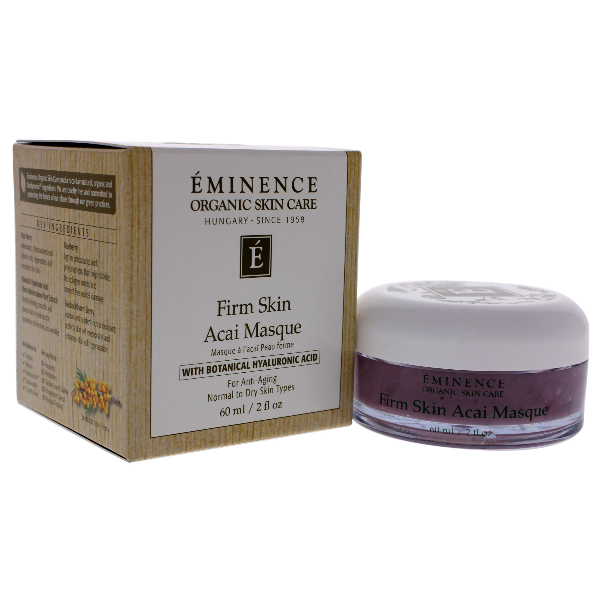 Foto 4 pulgar | Mascarilla Facial Eminence Firm Skin Acai Masque 60 Ml - Venta Internacional.