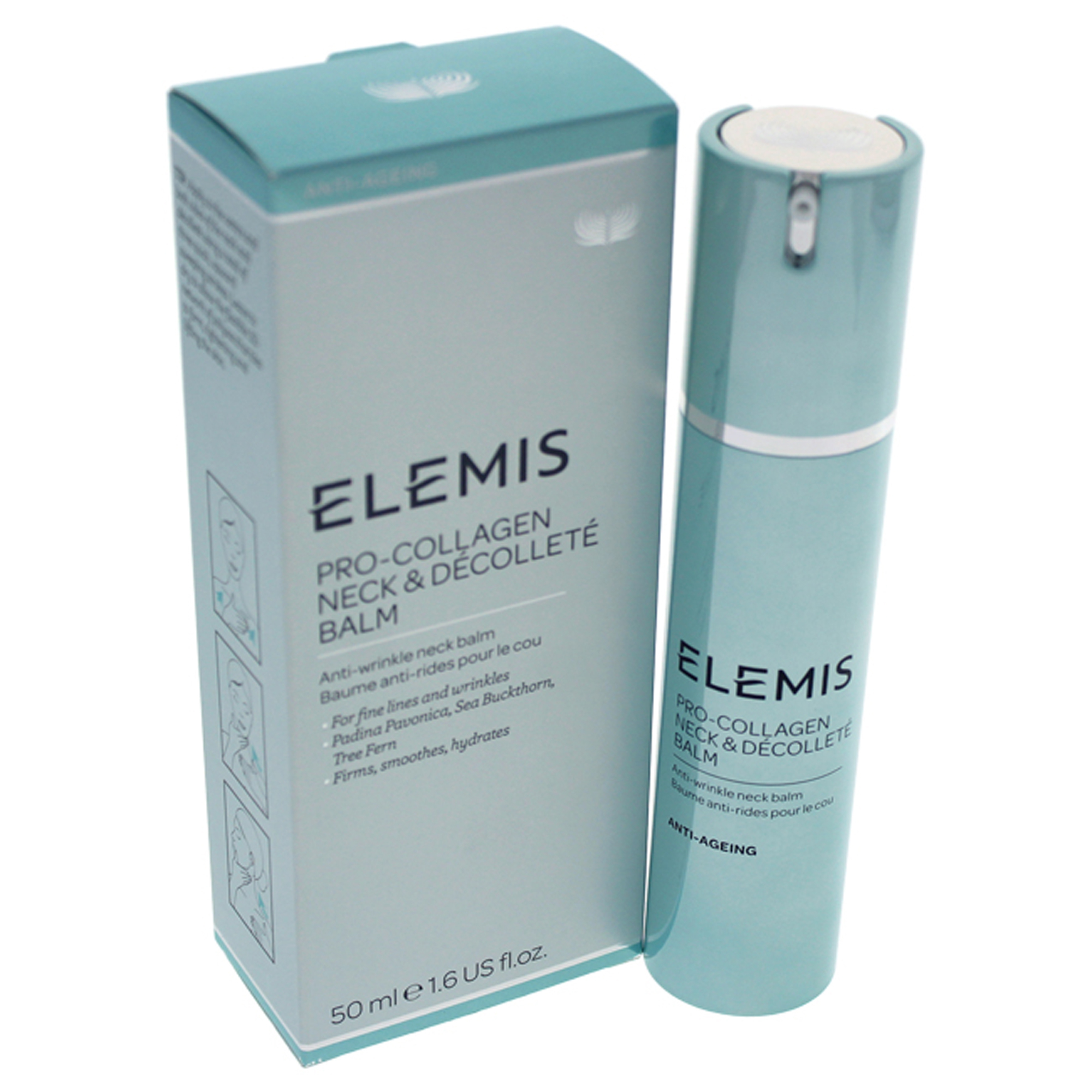 Foto 2 pulgar | Pro-collagen Neck & Decollete Balm De Elemis Para Mujeres - 1.7 Oz Balm - Venta Internacional.