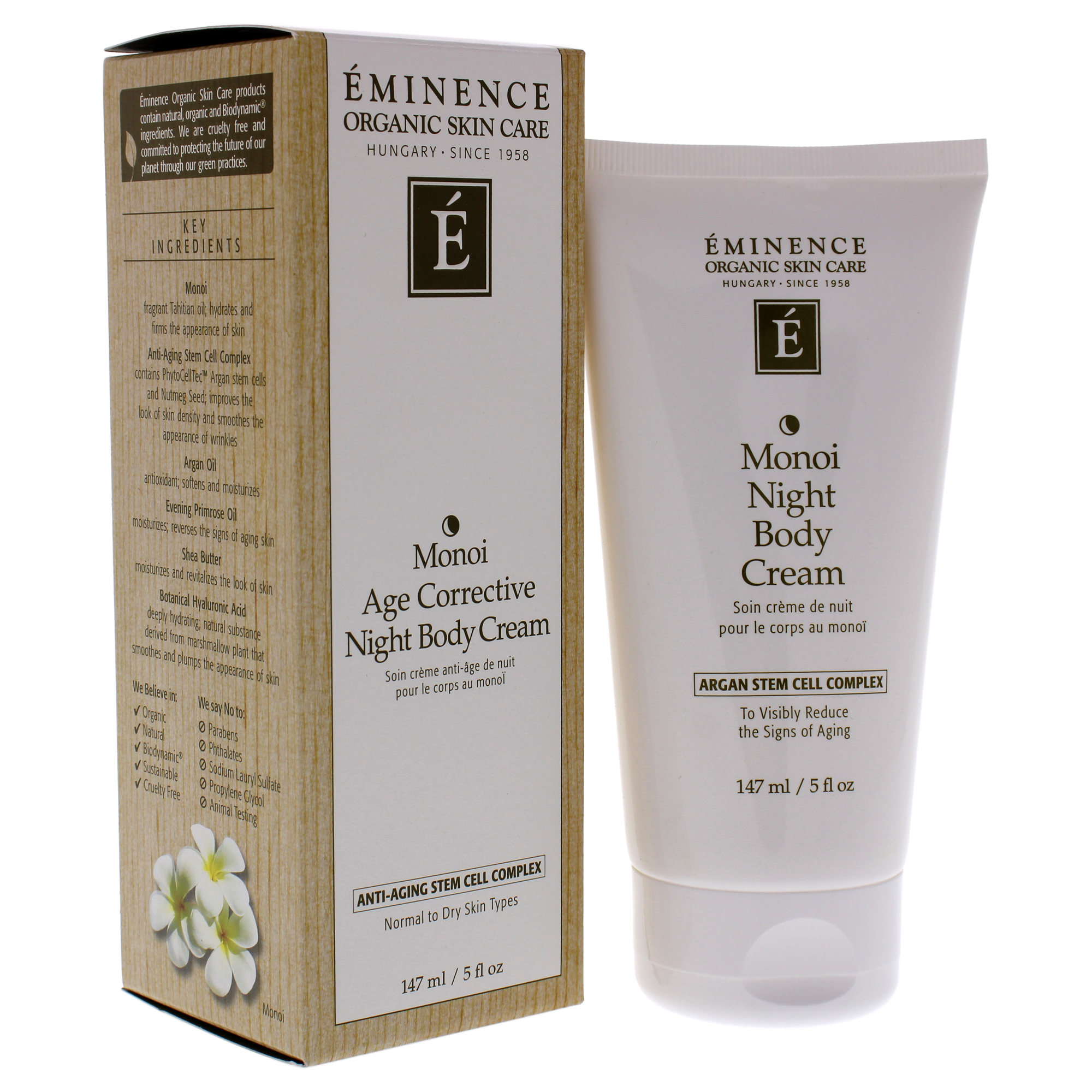 Foto 3 | Crema Corporal De Noche Eminence Monoi Con Células Madre Antienvejecimiento 150 Ml - Venta Internacional.